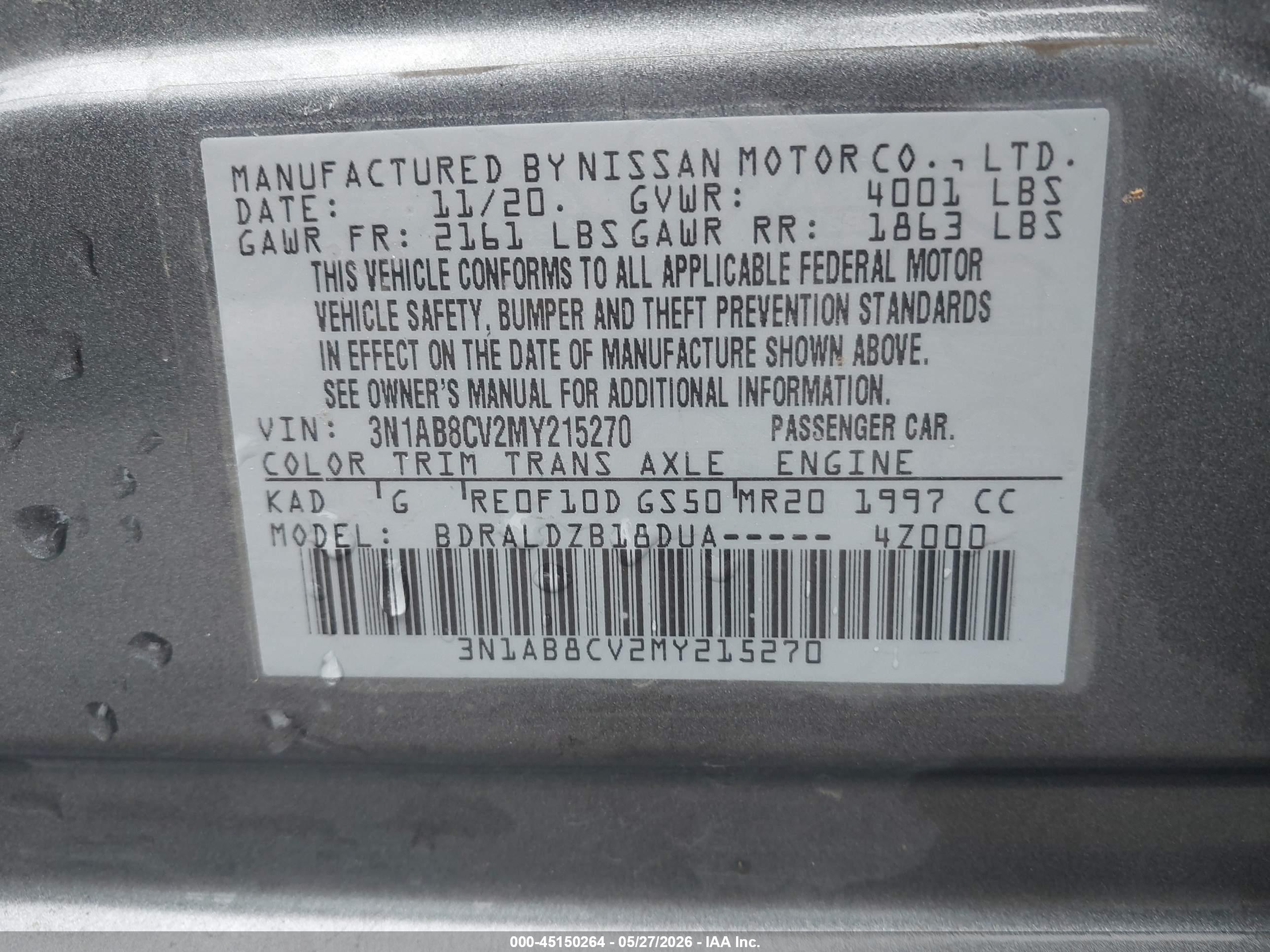 NISSAN SENTRA image 9