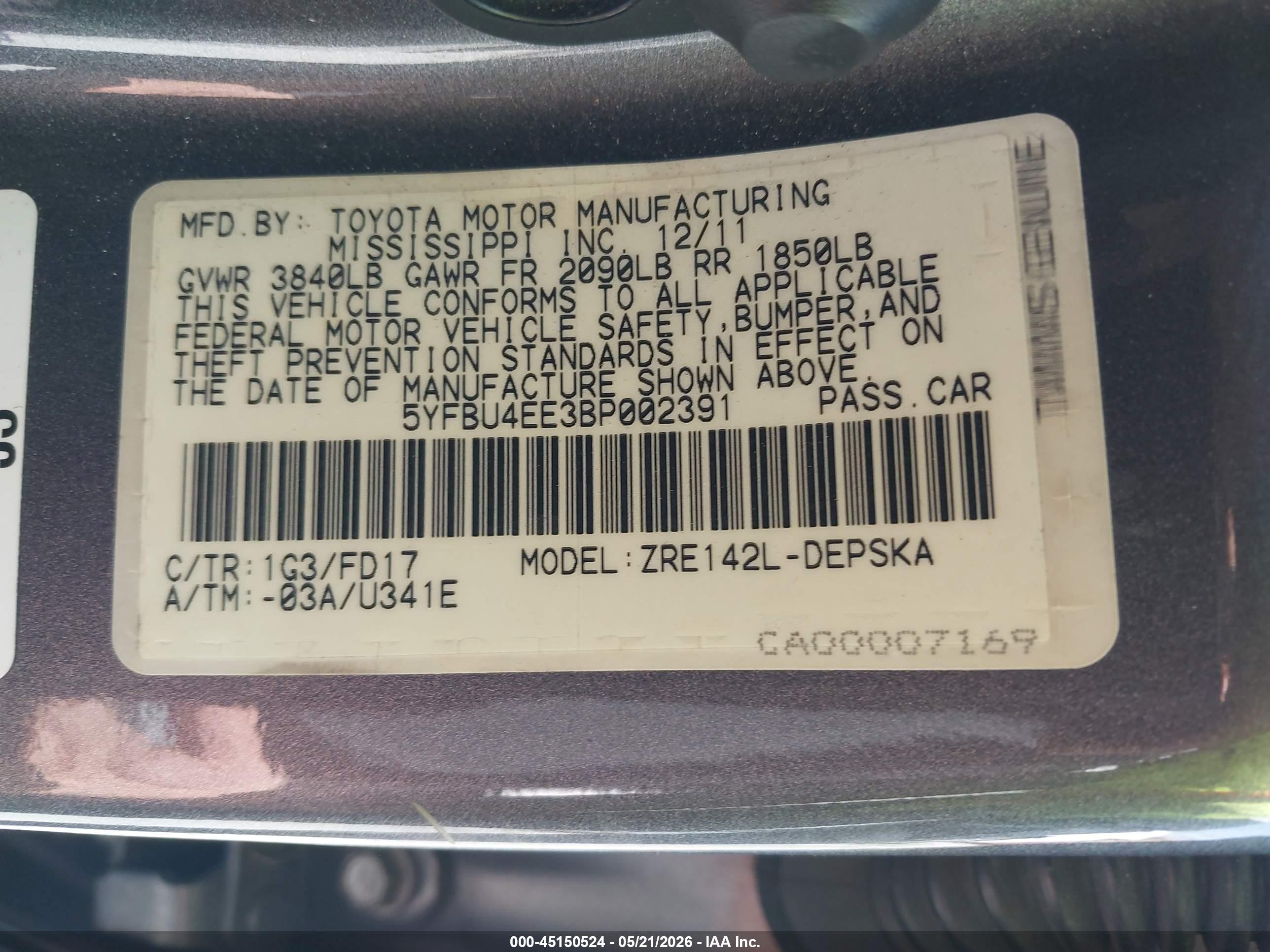 TOYOTA COROLLA image 9