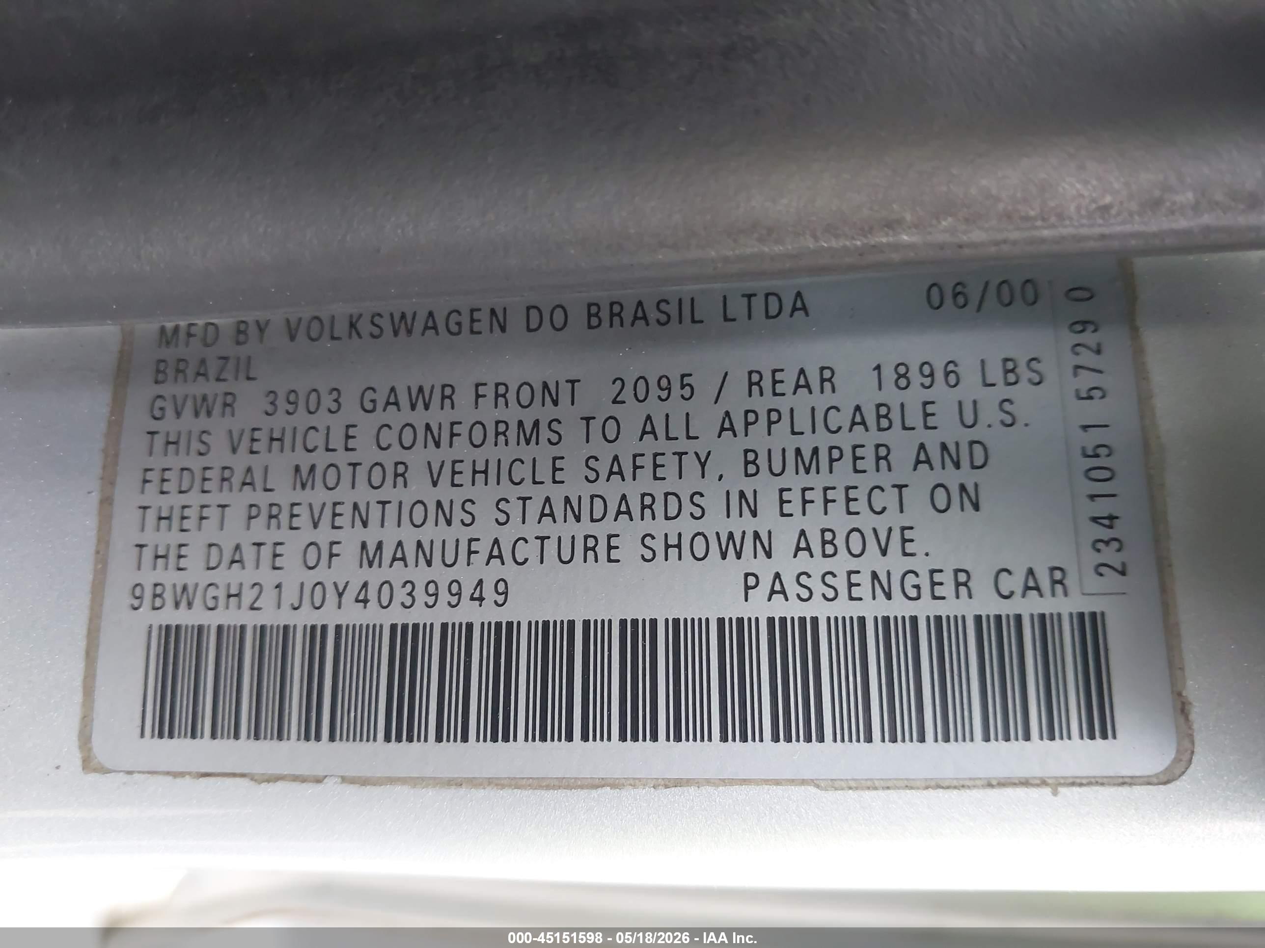 VOLKSWAGEN GOLF image 9