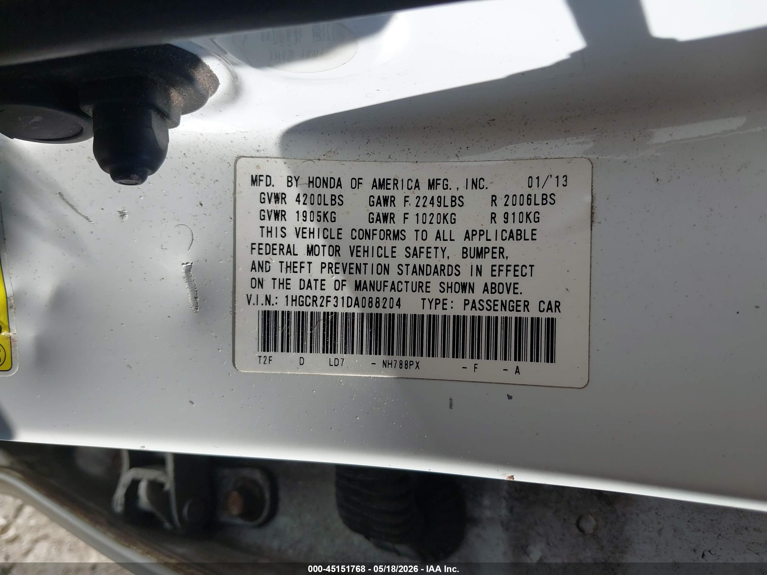 HONDA ACCORD image 9