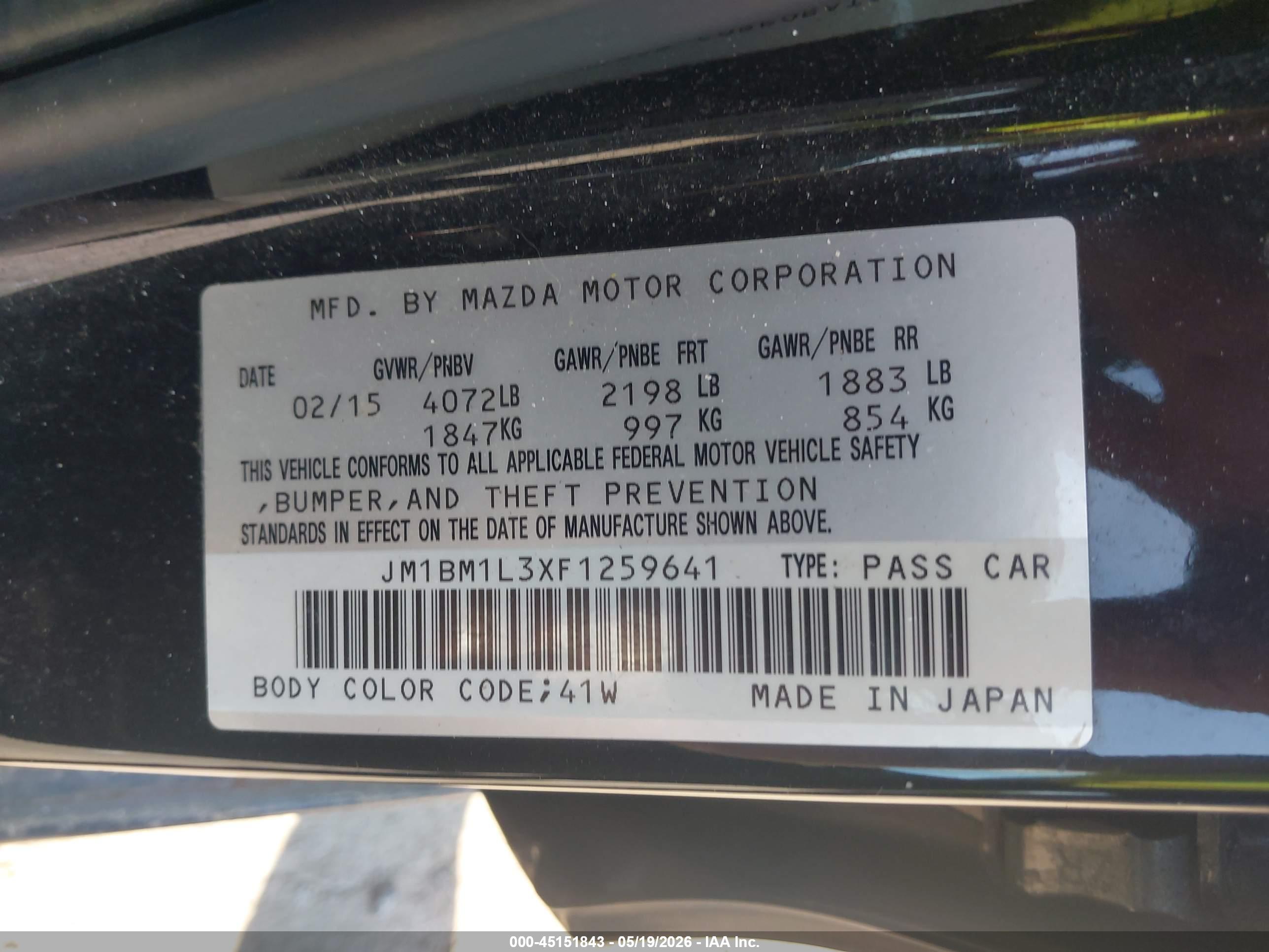 MAZDA MAZDA3 image 9