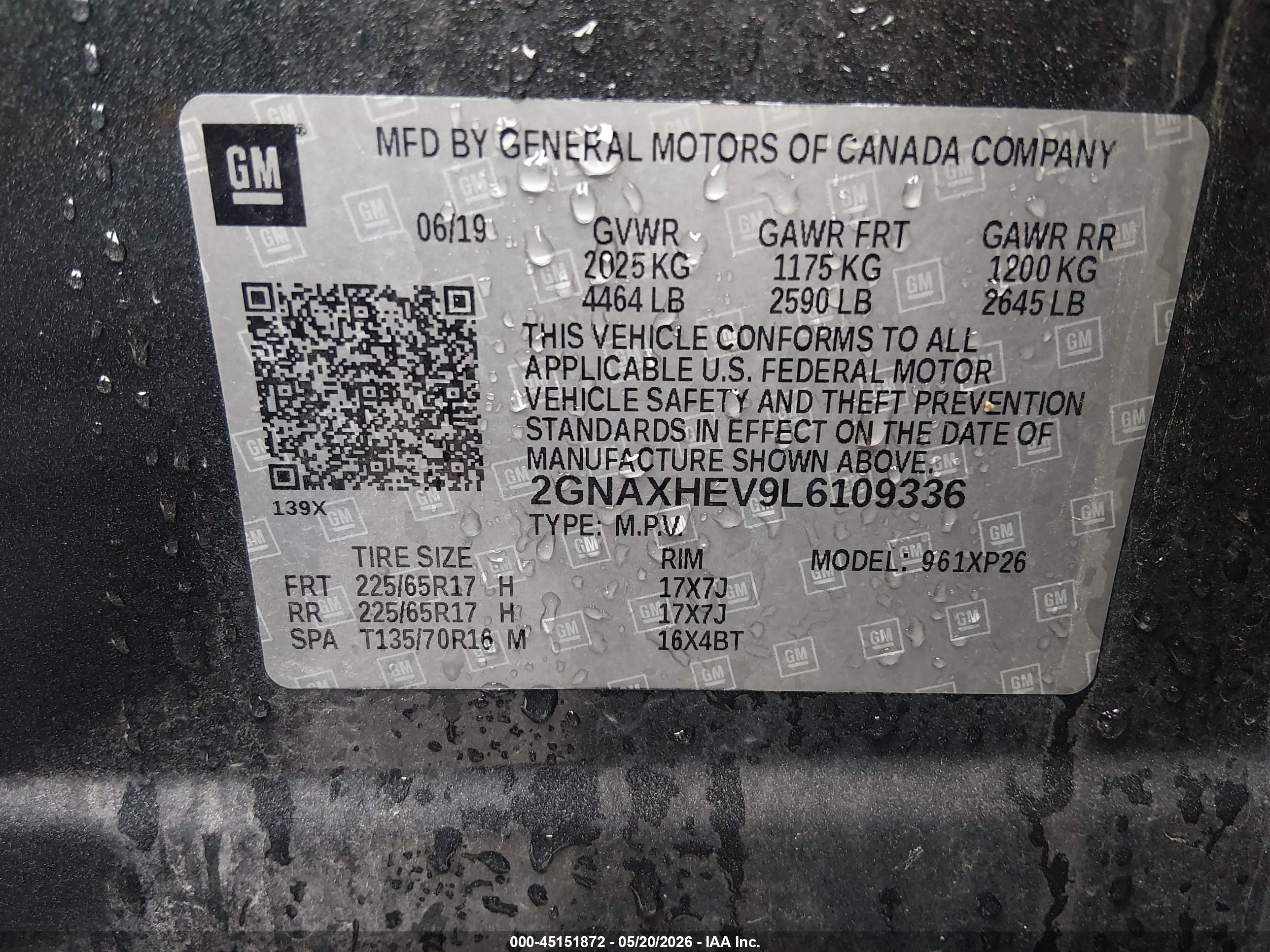 CHEVROLET EQUINOX image 9
