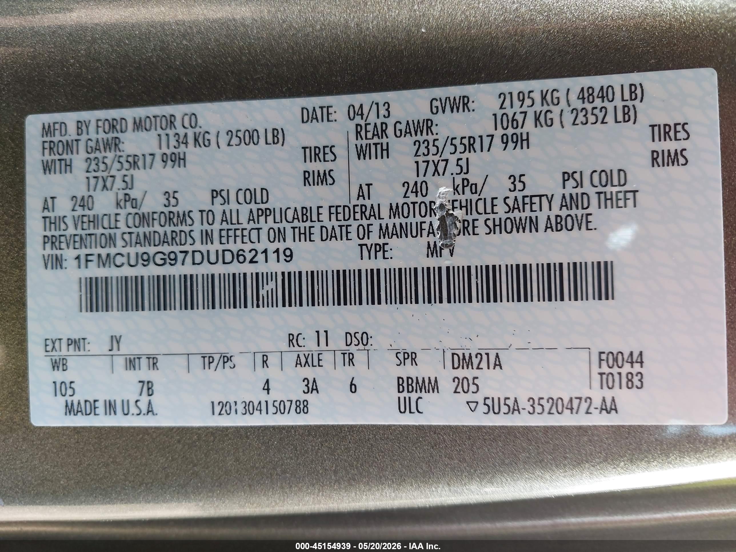 FORD ESCAPE image 9