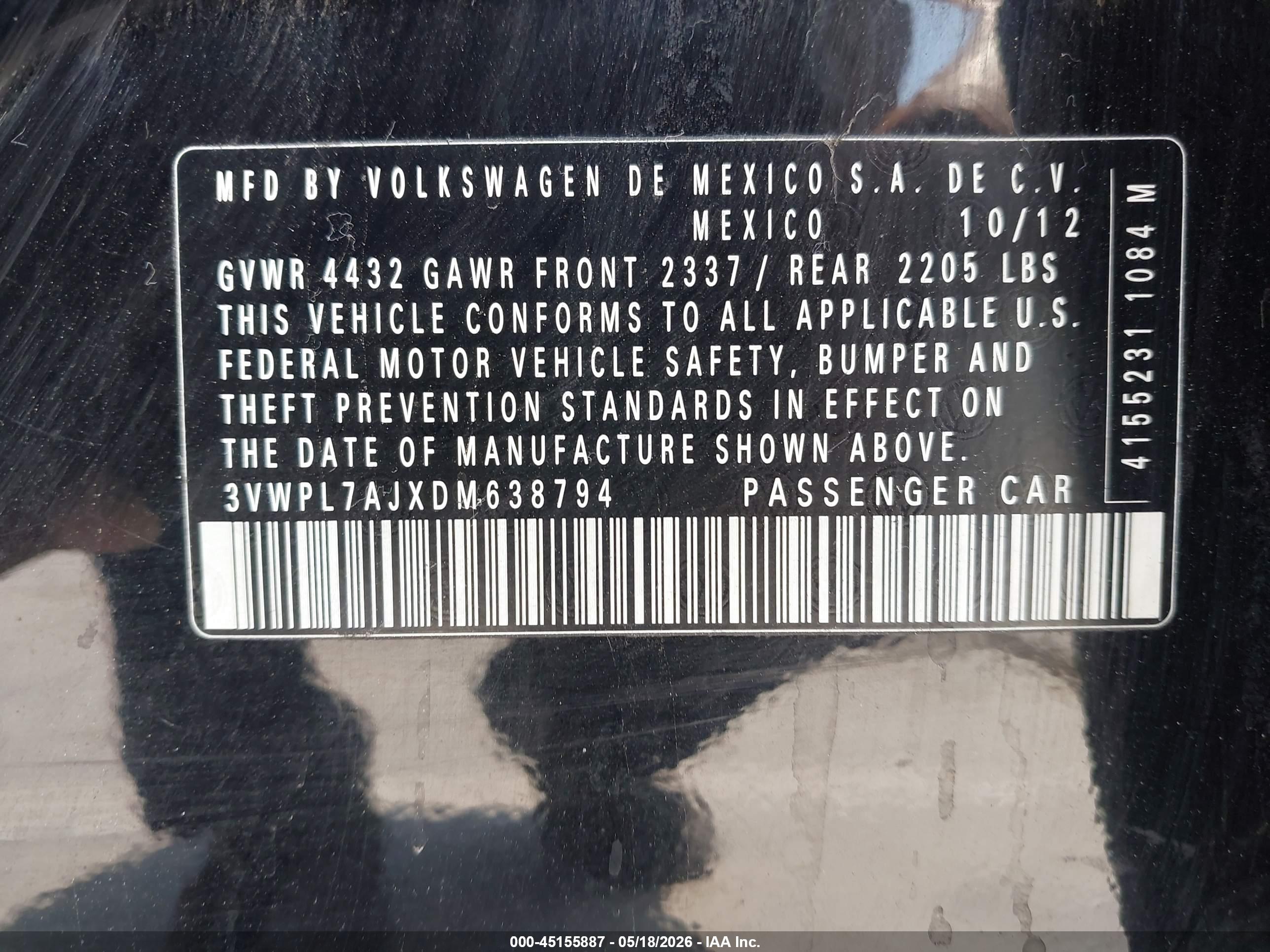 VOLKSWAGEN JETTA image 9