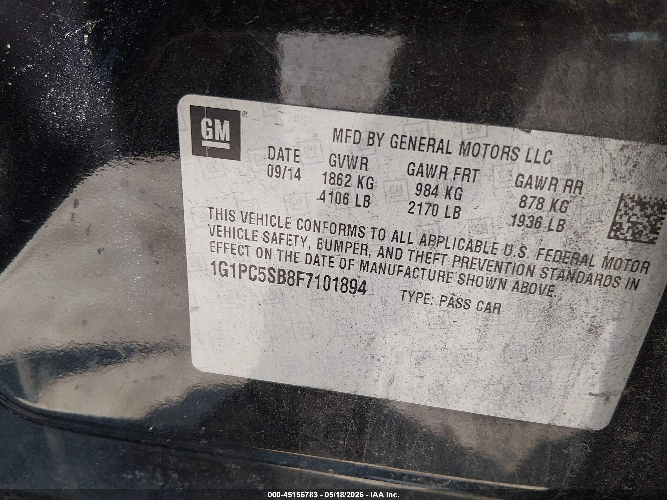 CHEVROLET CRUZE image 9