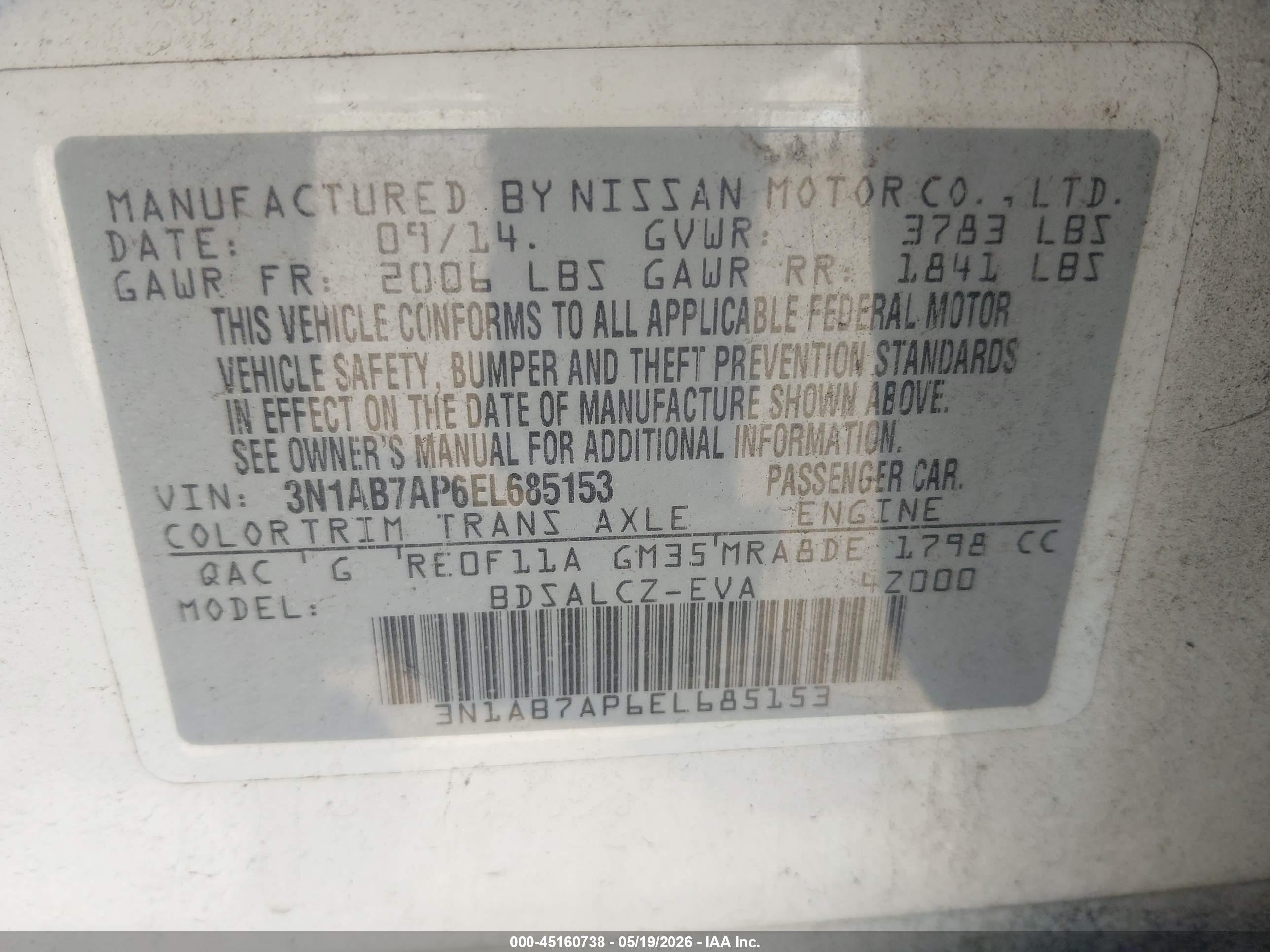 NISSAN SENTRA image 9