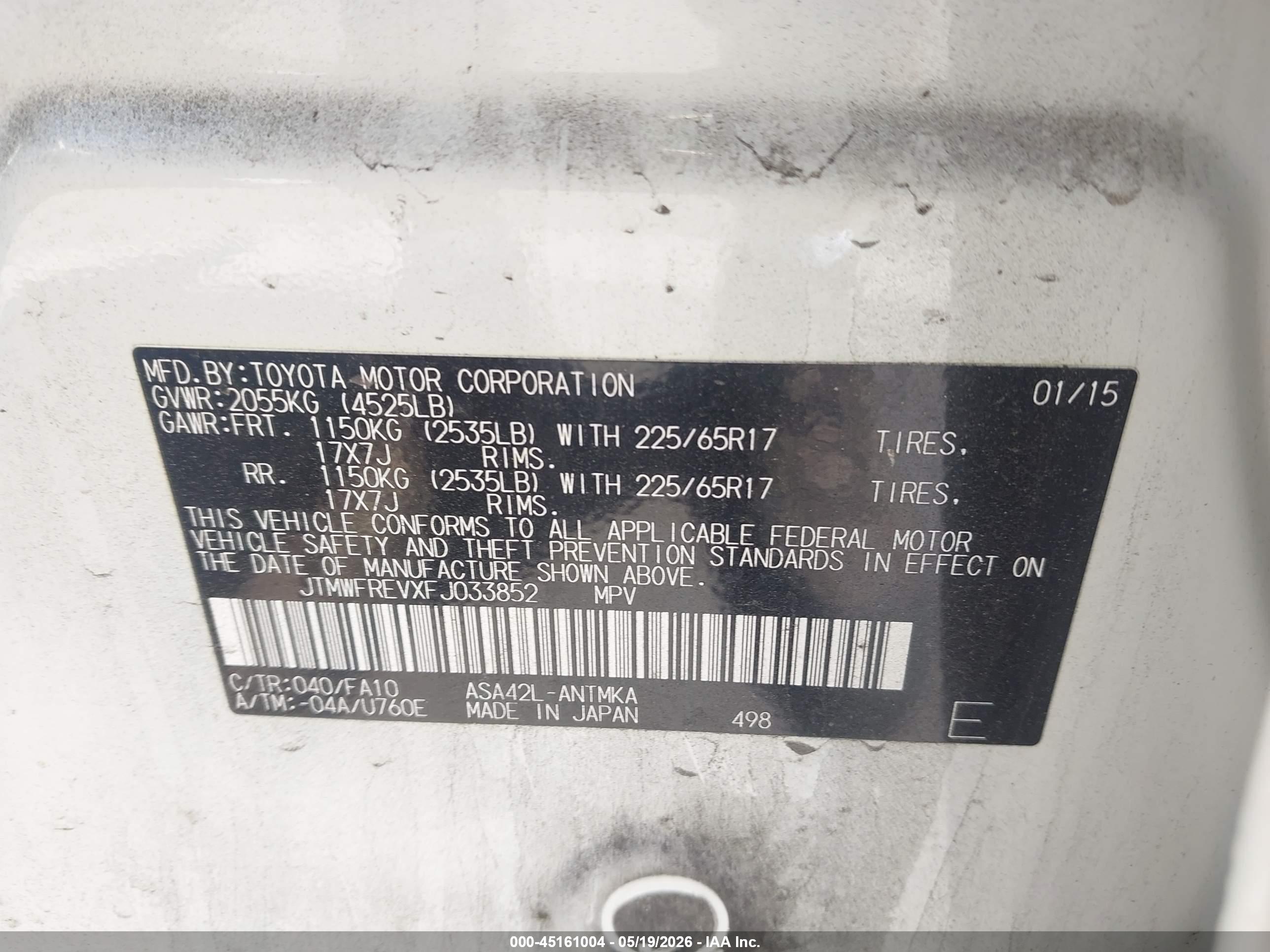 TOYOTA RAV4 image 9