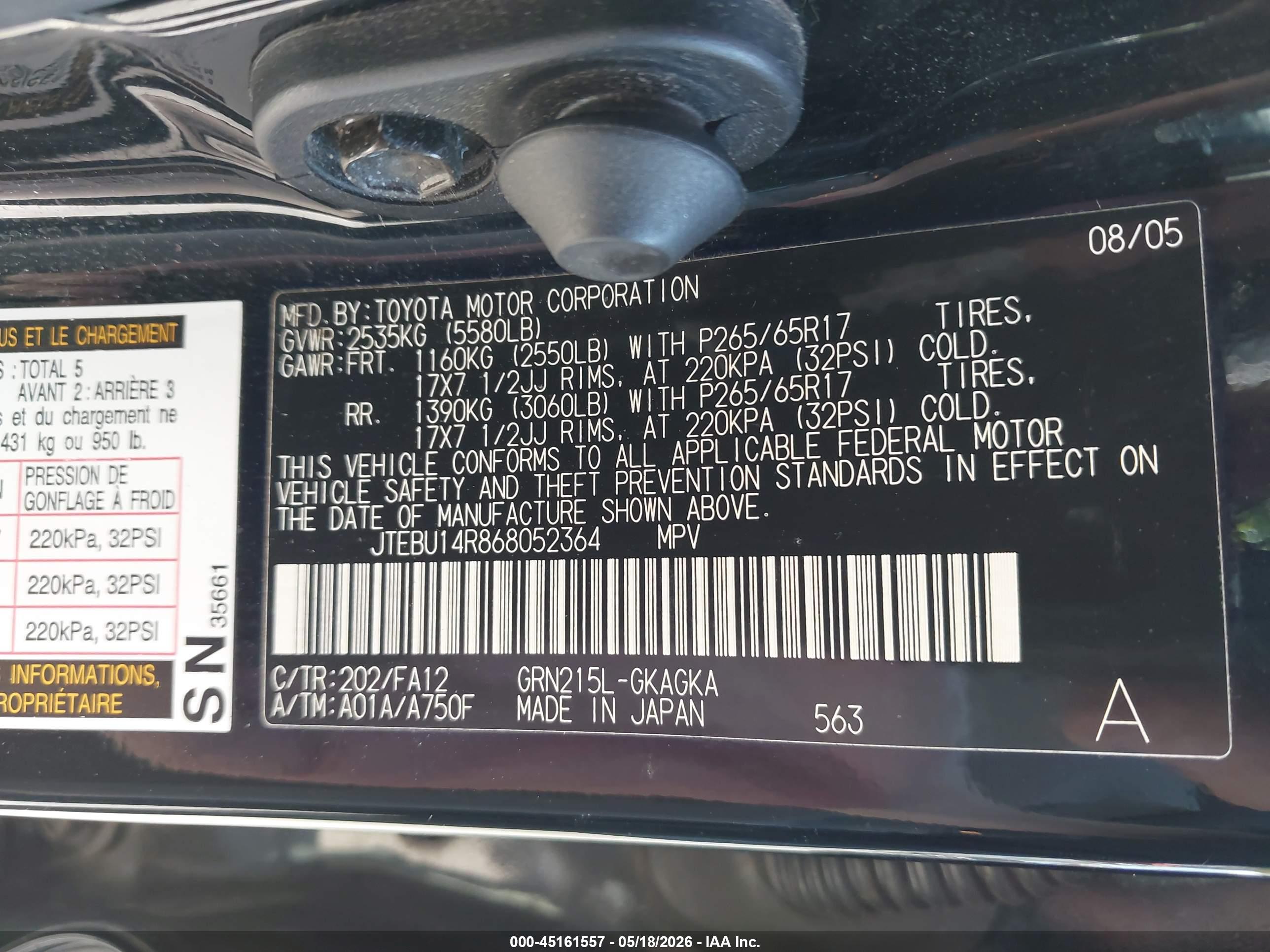 TOYOTA 4RUNNER image 9