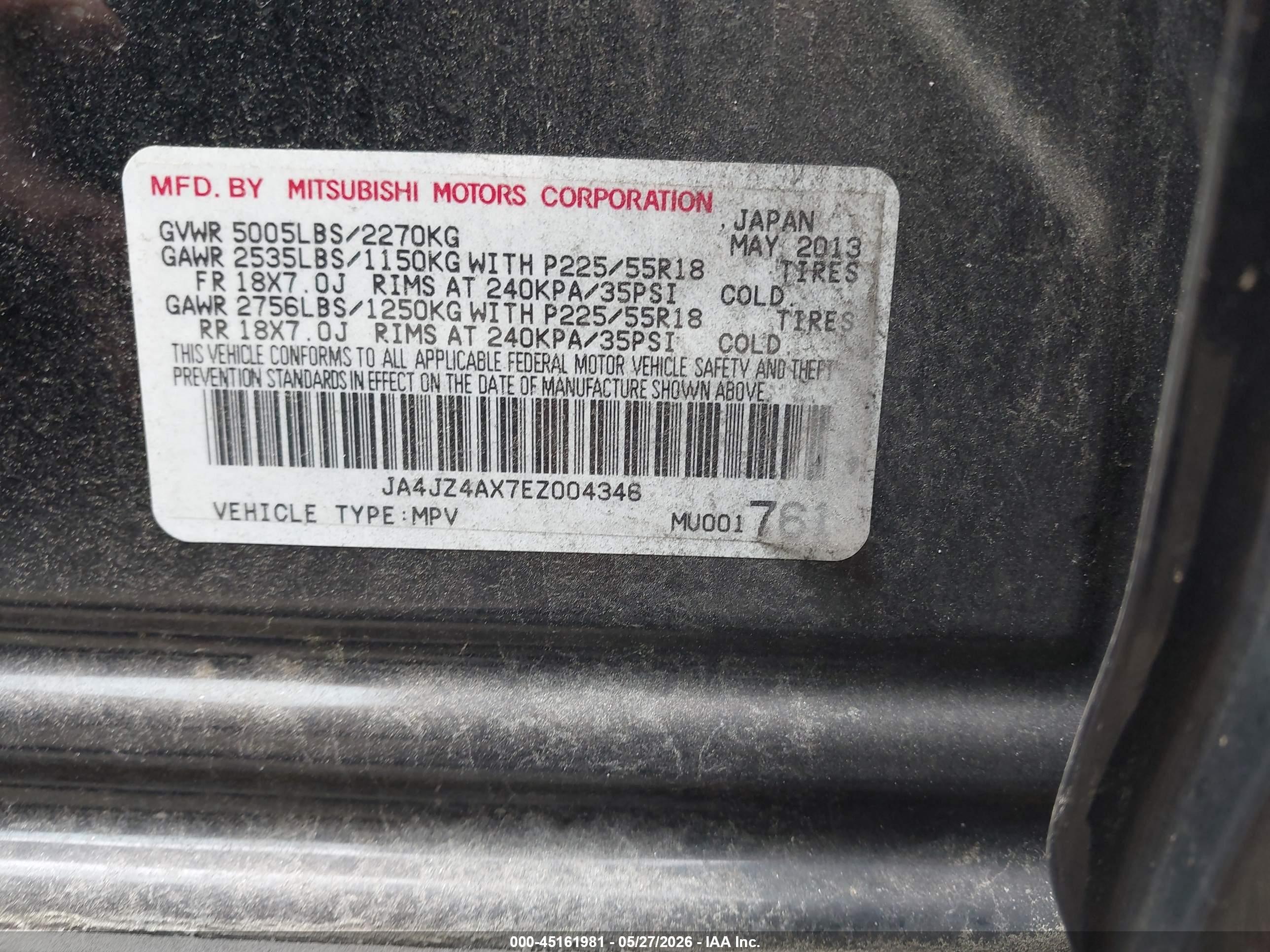 MITSUBISHI OUTLANDER image 9