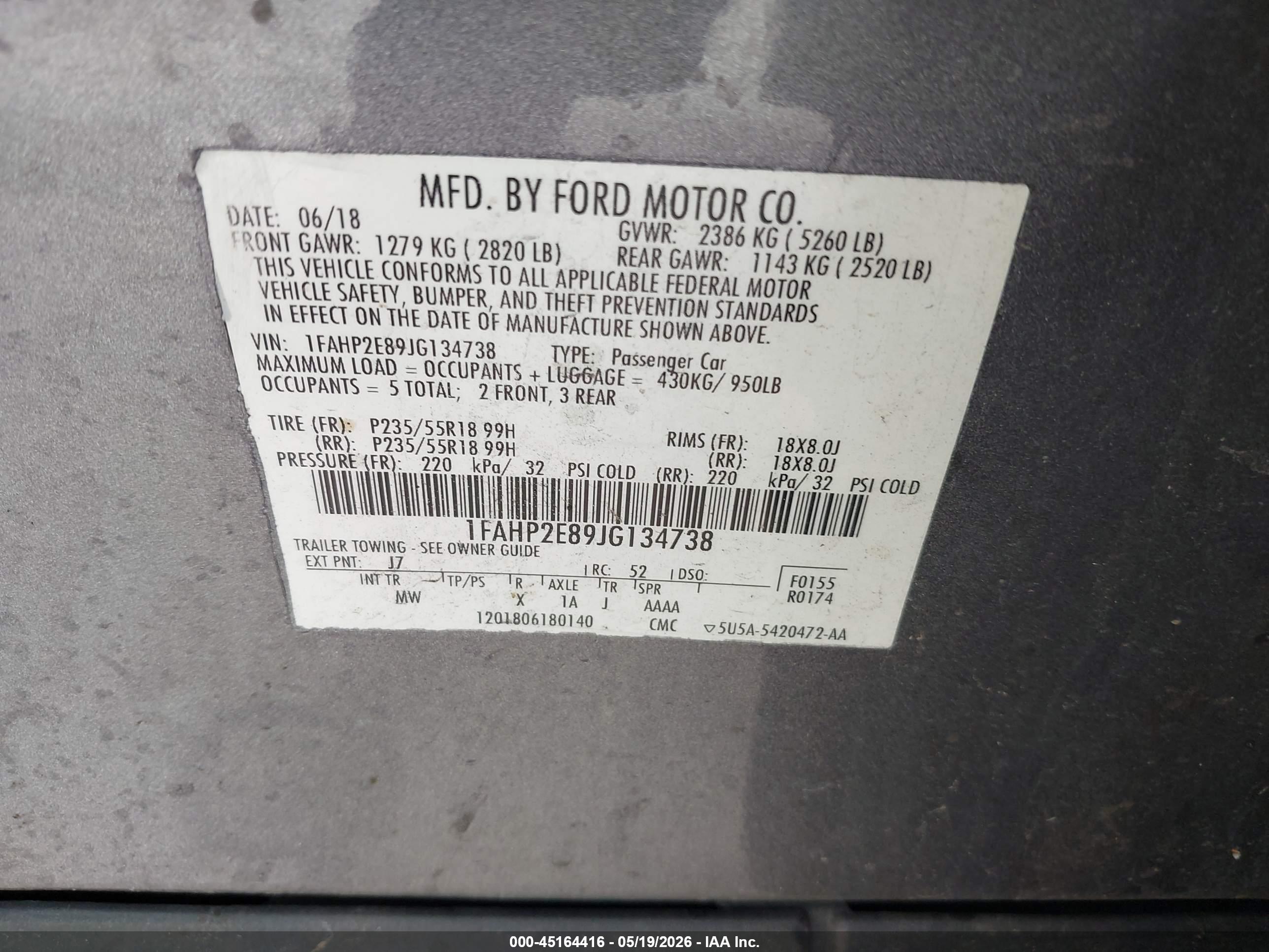 FORD TAURUS image 9