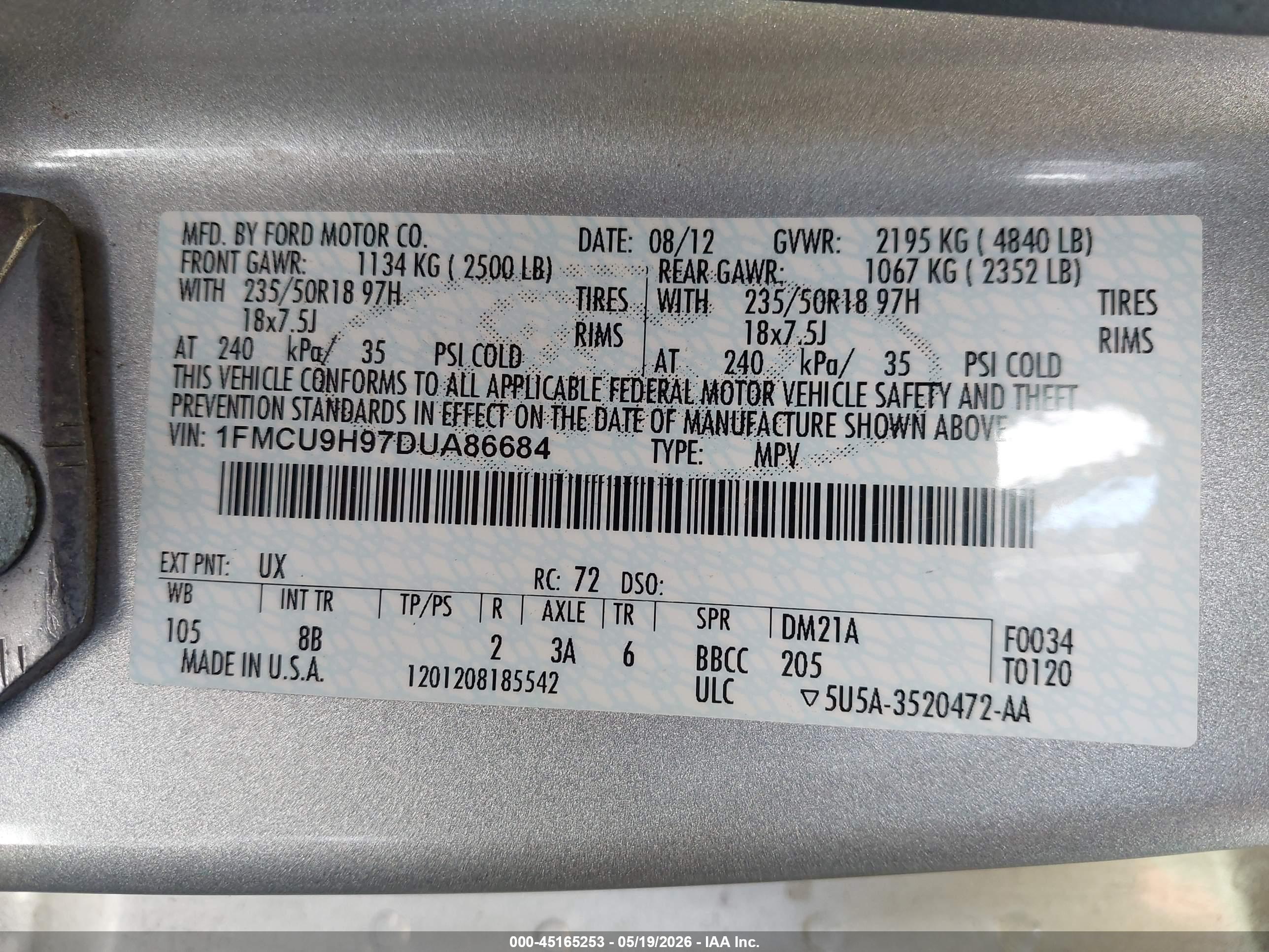 FORD ESCAPE image 9