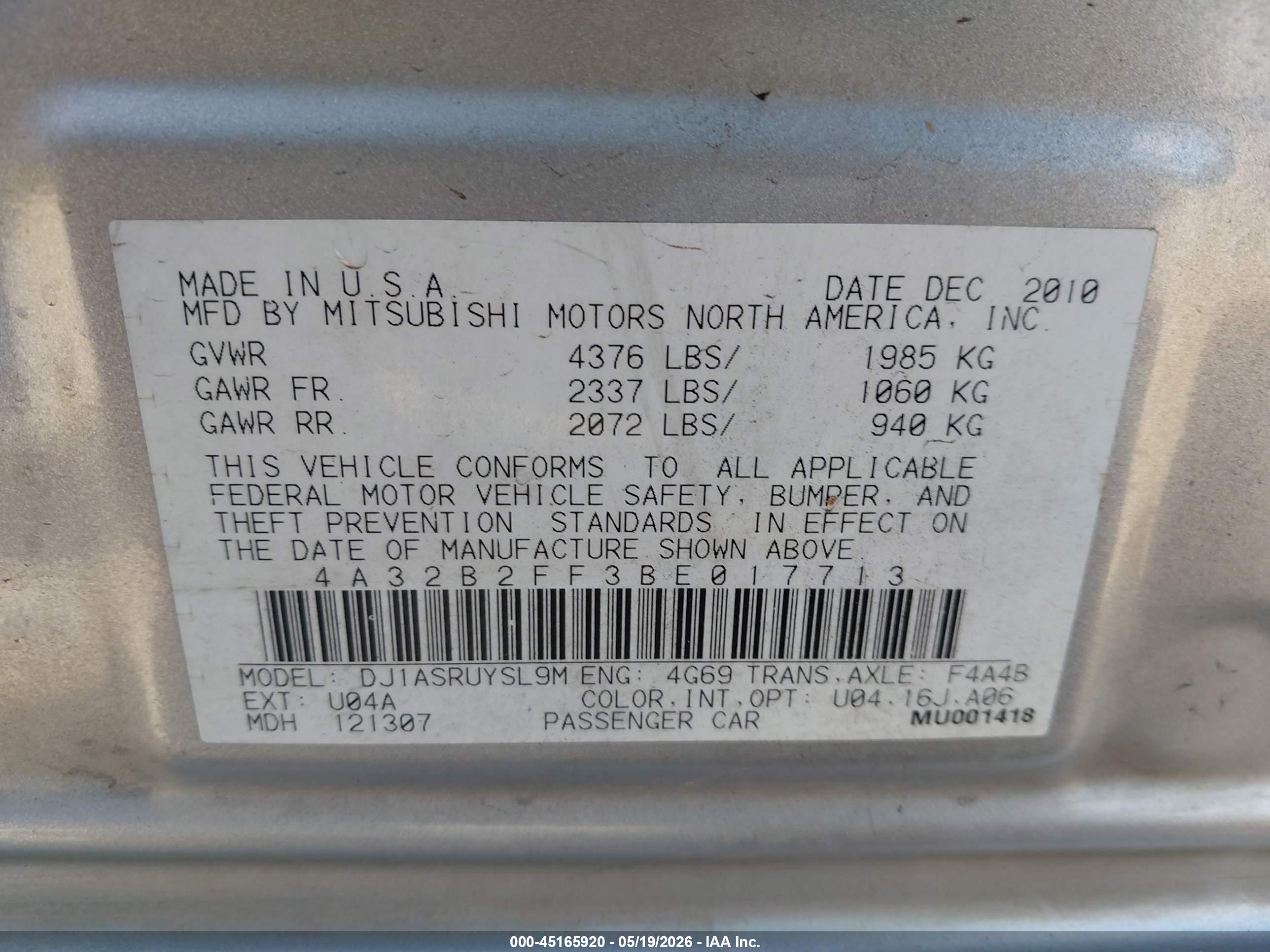MITSUBISHI GALANT image 9
