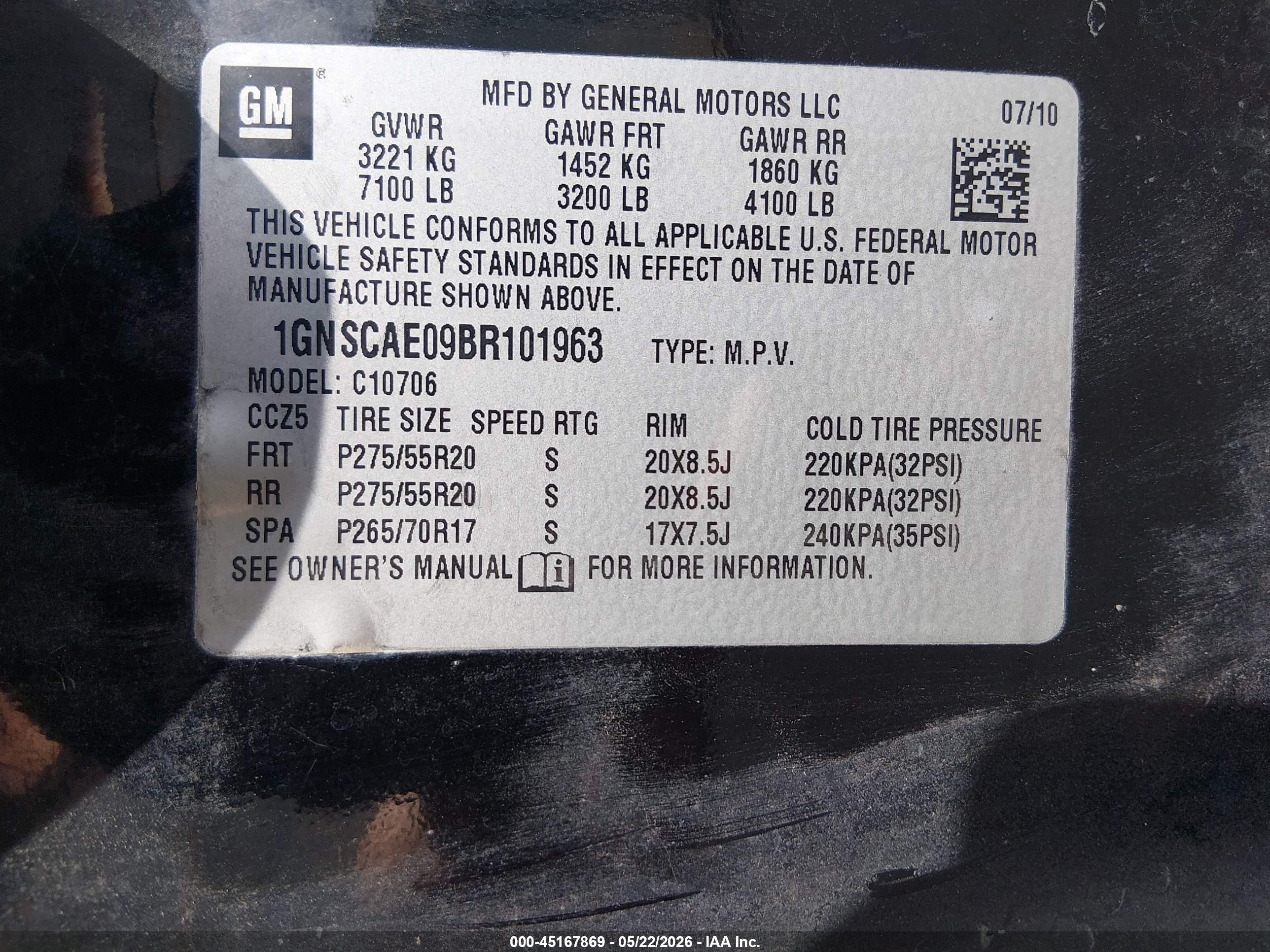 CHEVROLET TAHOE image 9