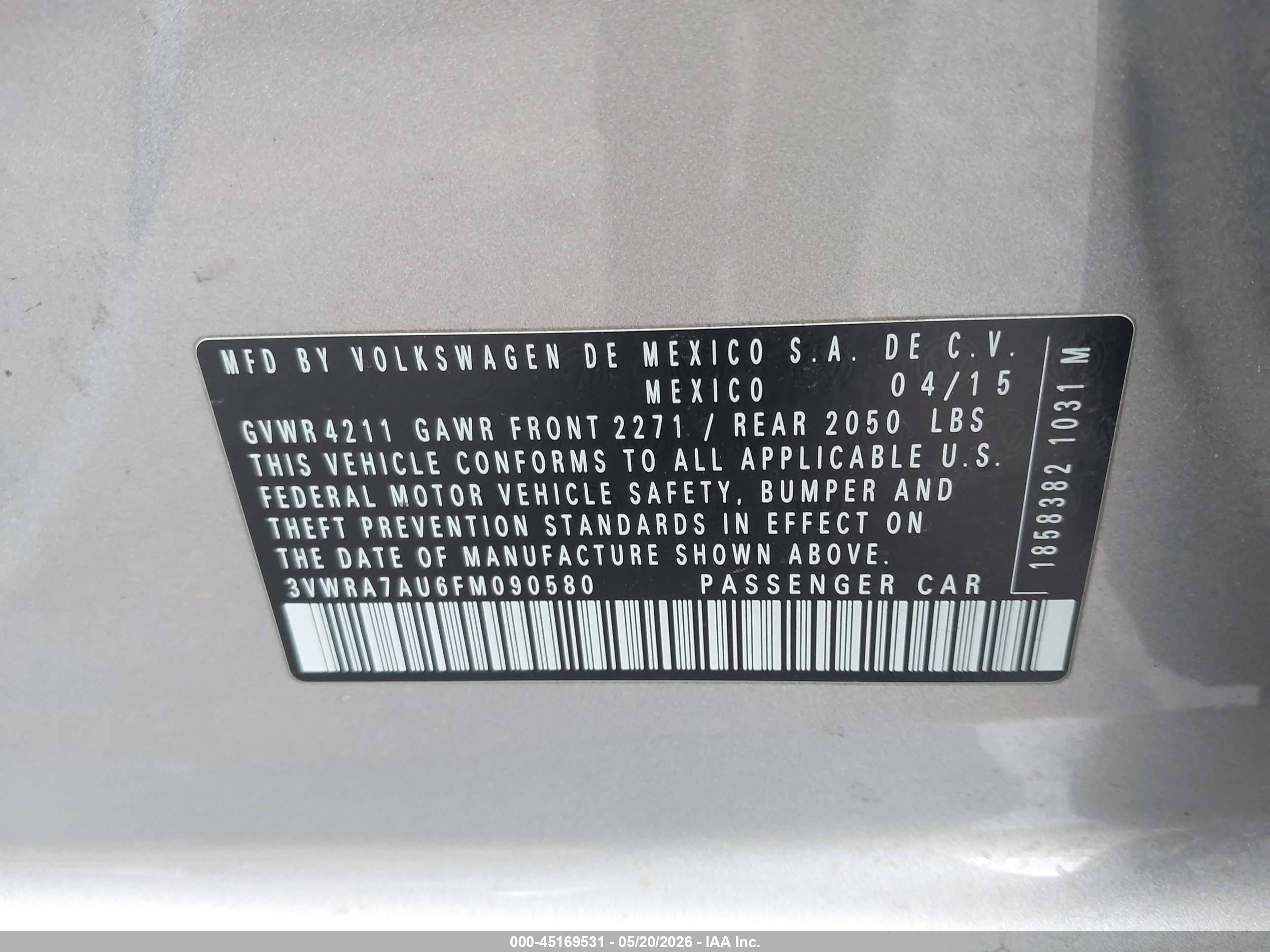 VOLKSWAGEN GOLF image 9