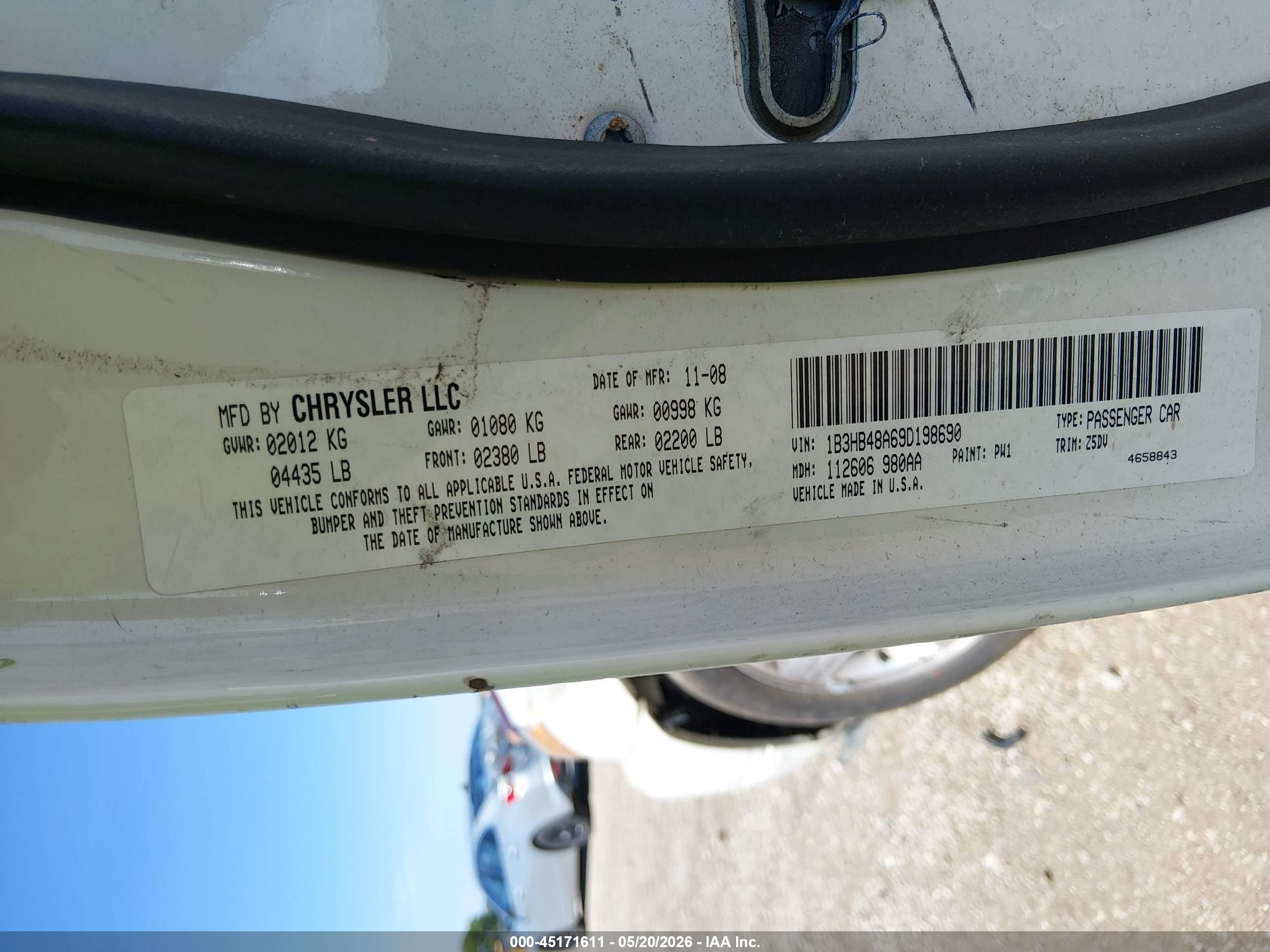 DODGE CALIBER image 9