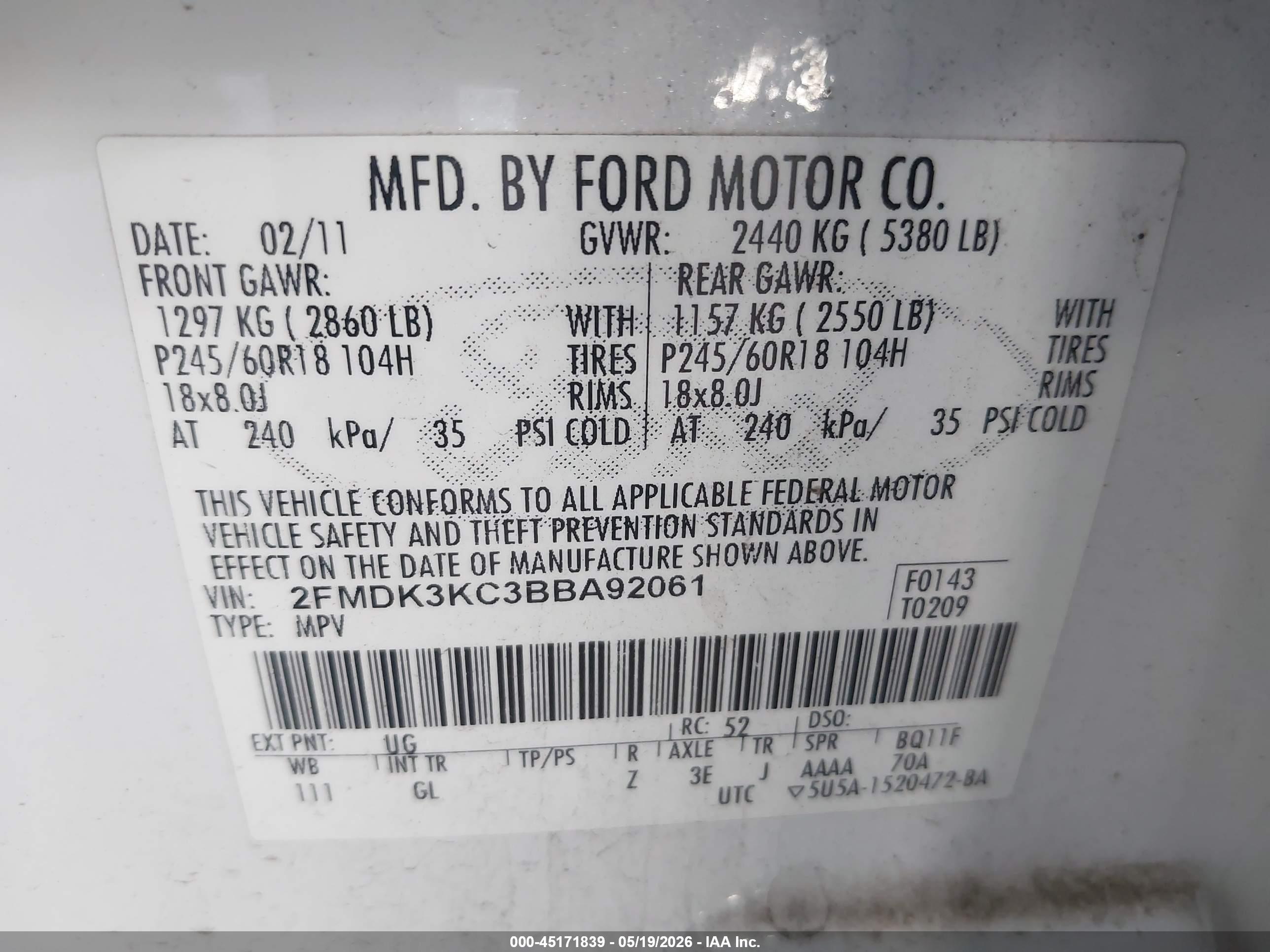 FORD EDGE image 9