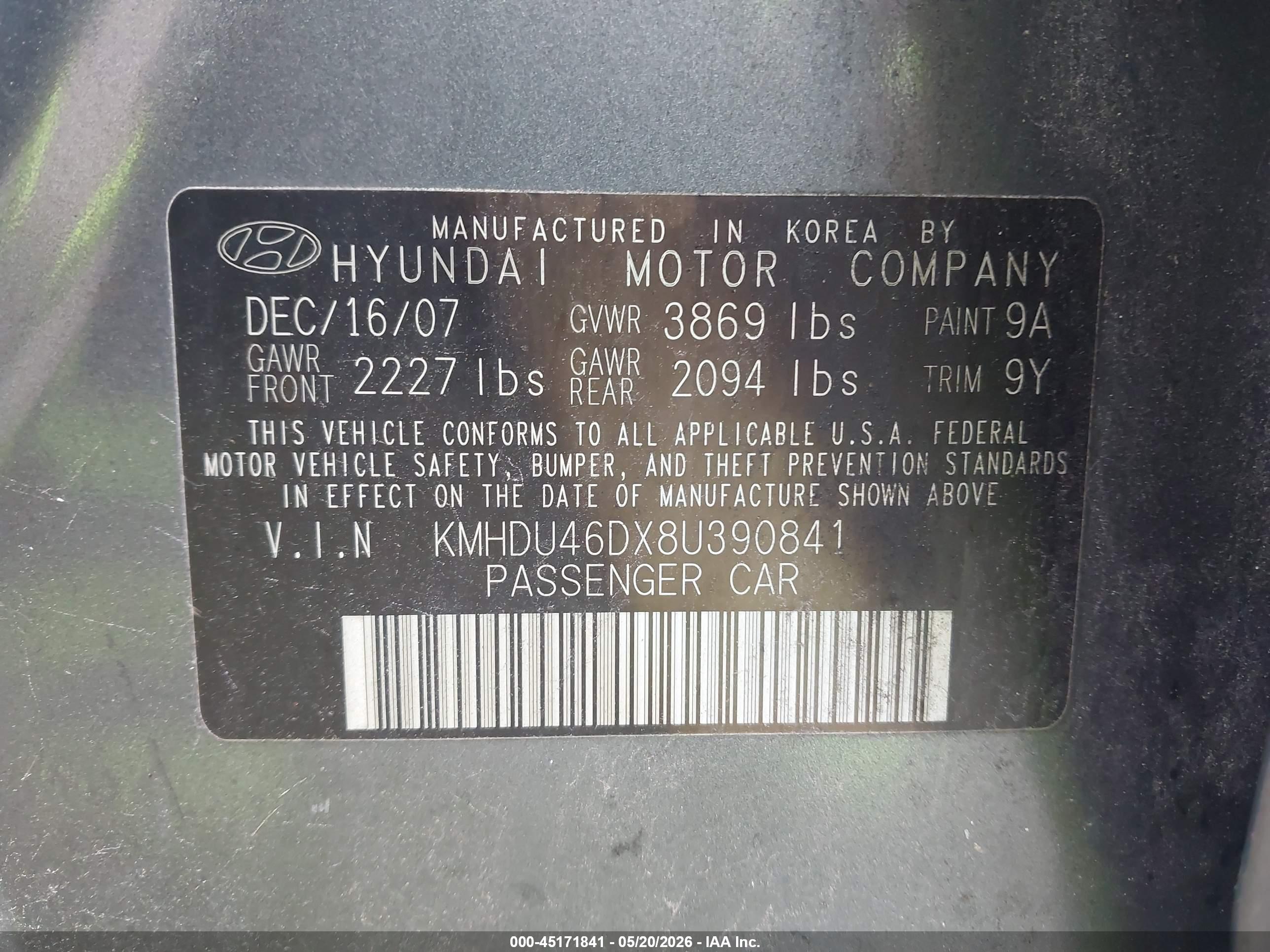HYUNDAI ELANTRA image 9