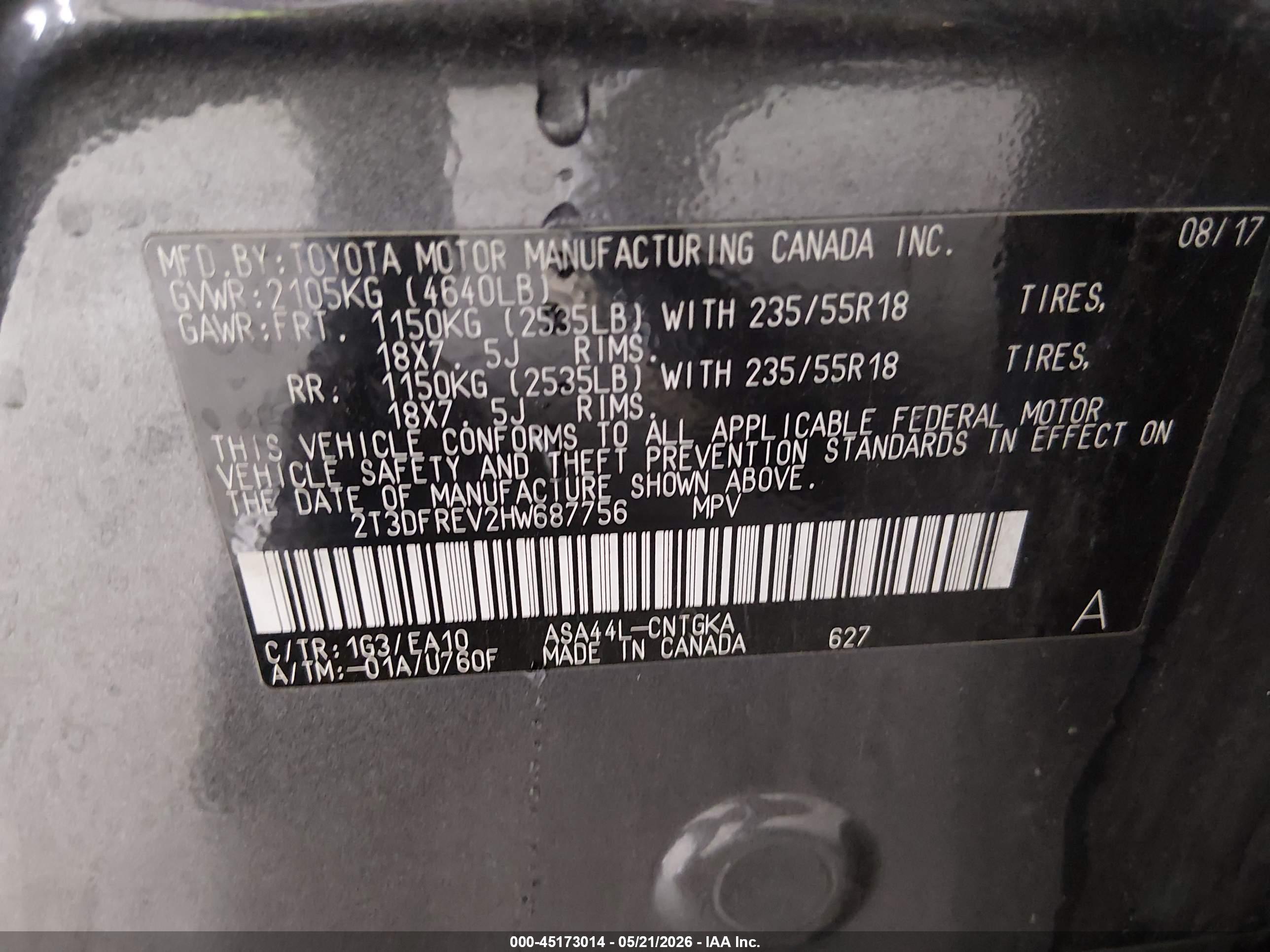 TOYOTA RAV4 image 9
