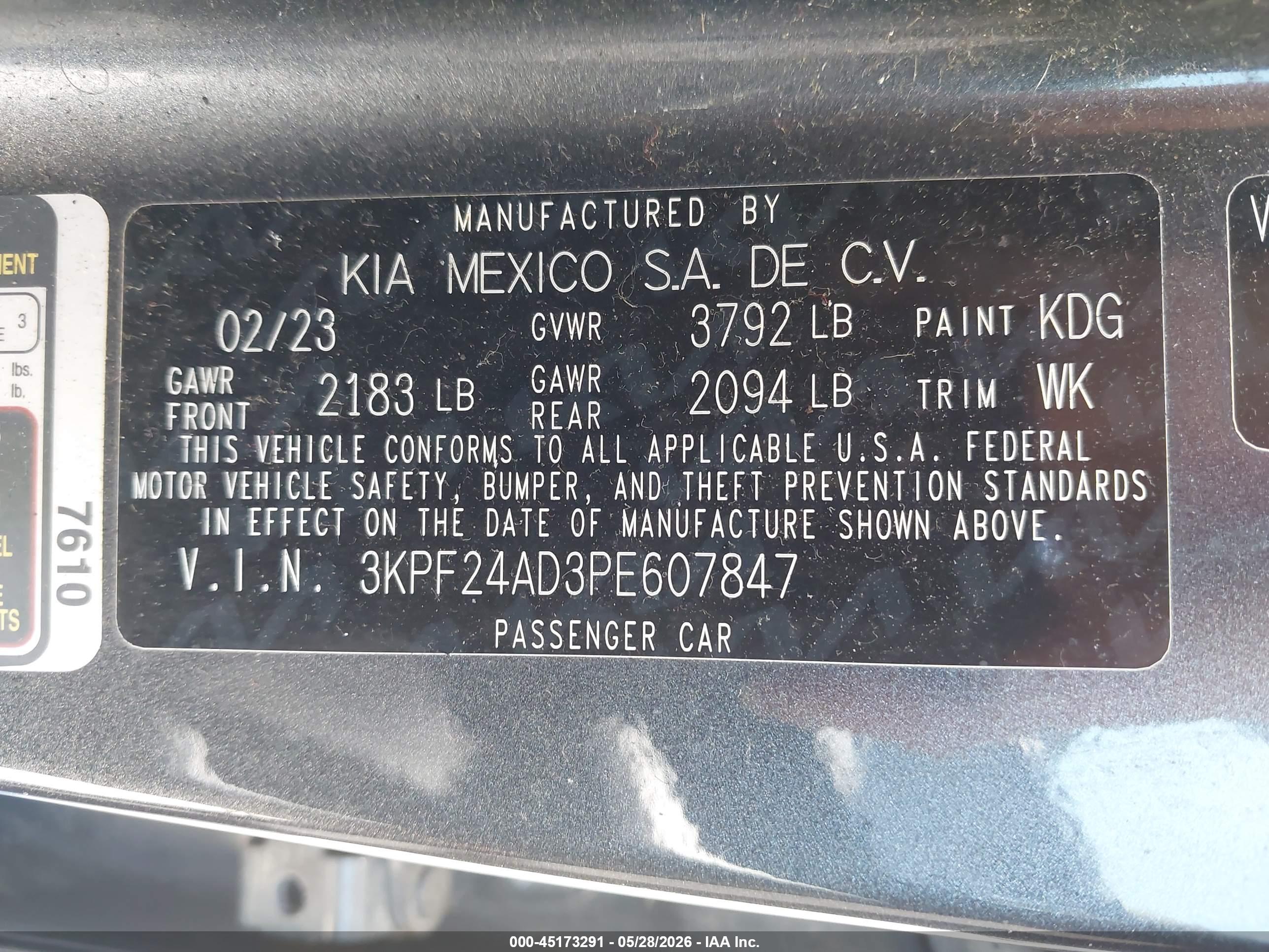 KIA FORTE image 9
