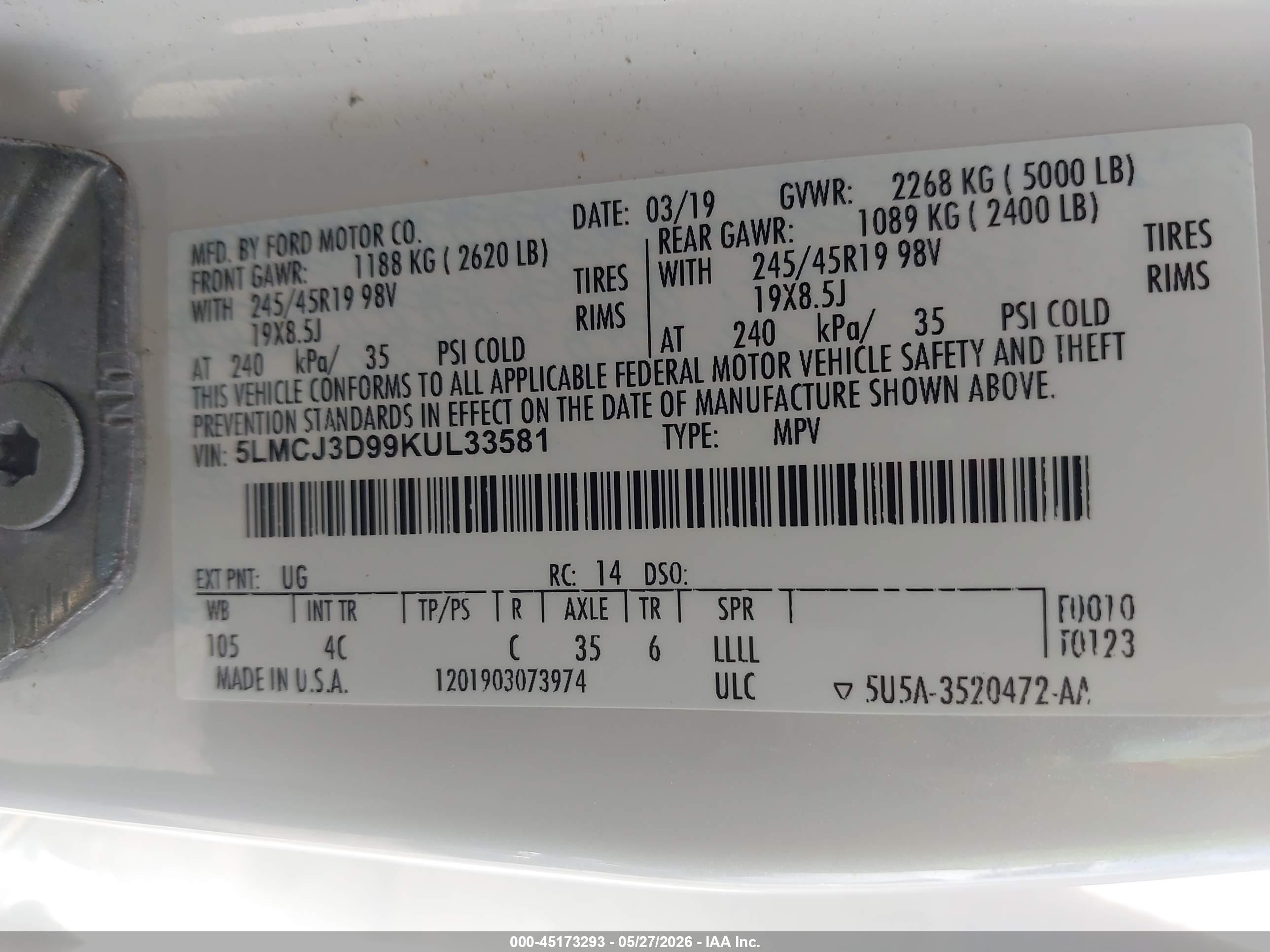 LINCOLN MKC image 9