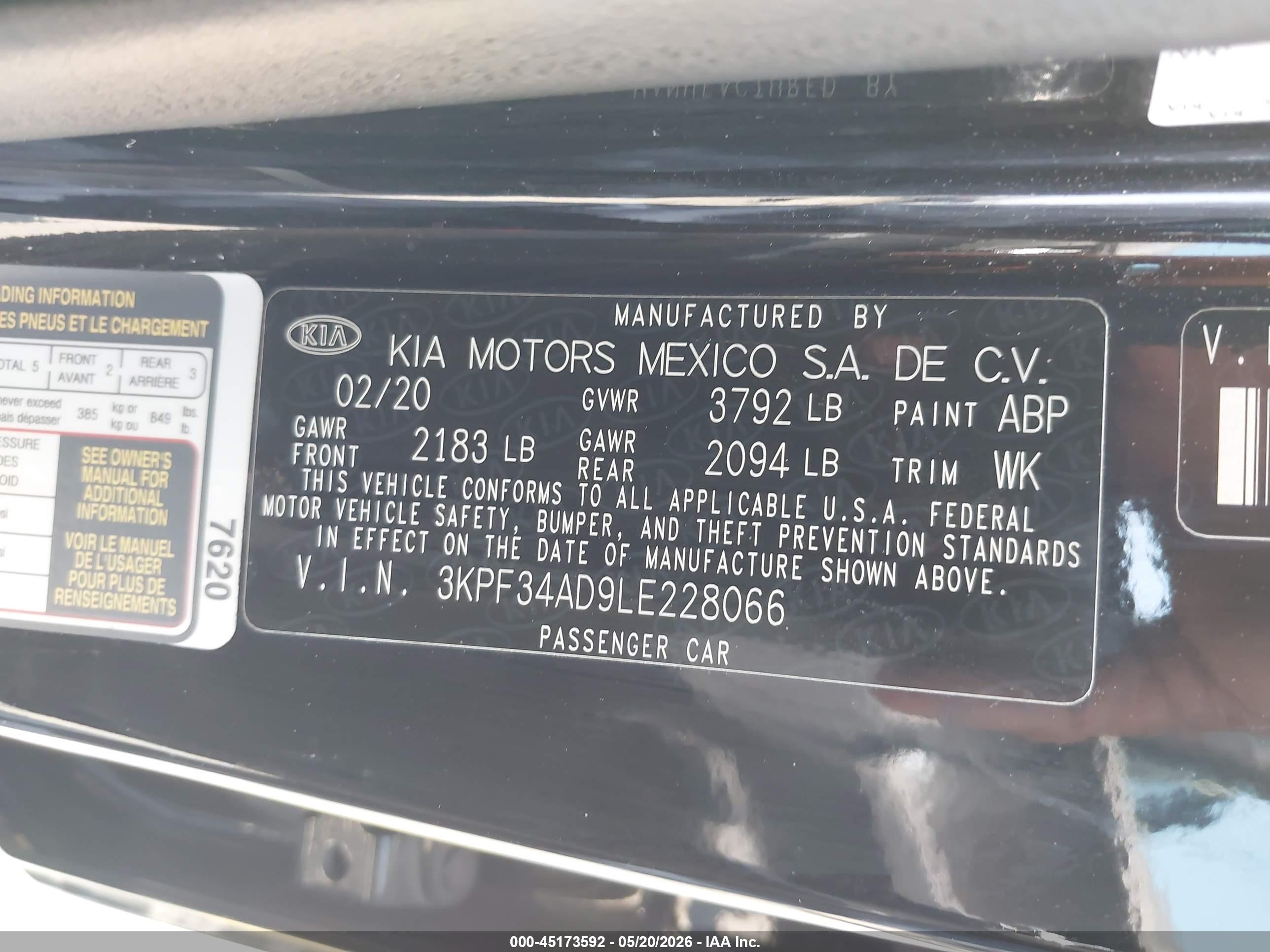 KIA FORTE image 9