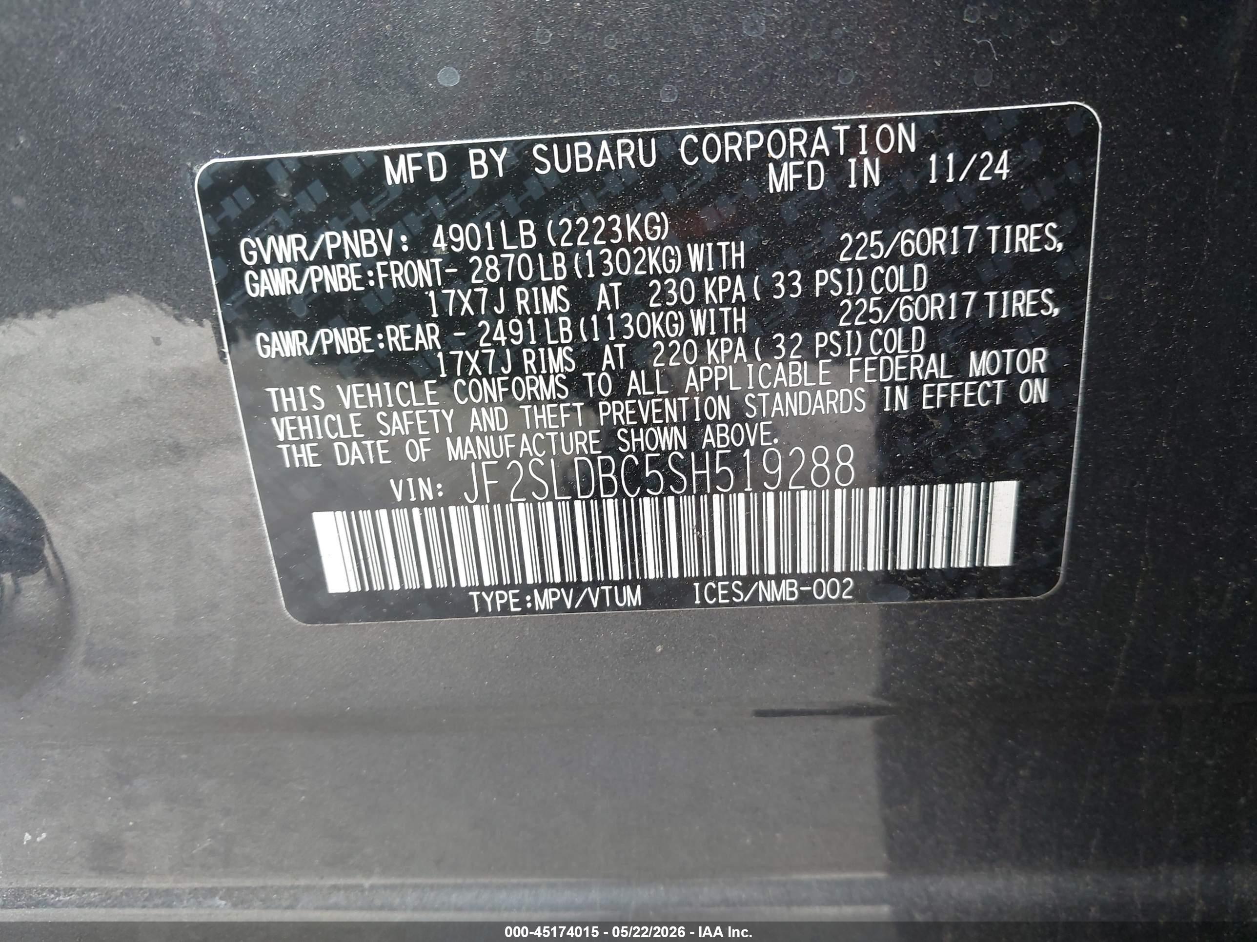 SUBARU FORESTER image 9