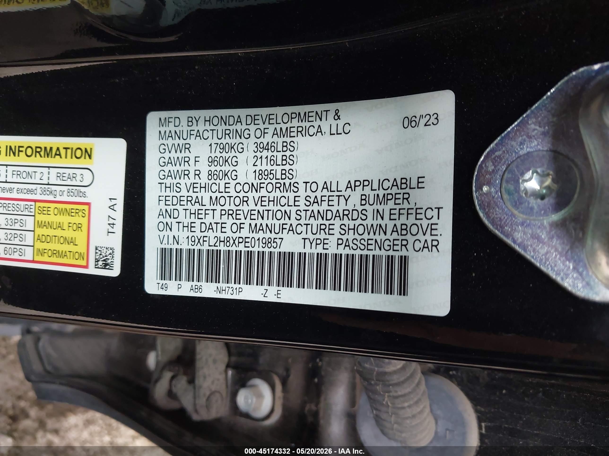 HONDA CIVIC image 9