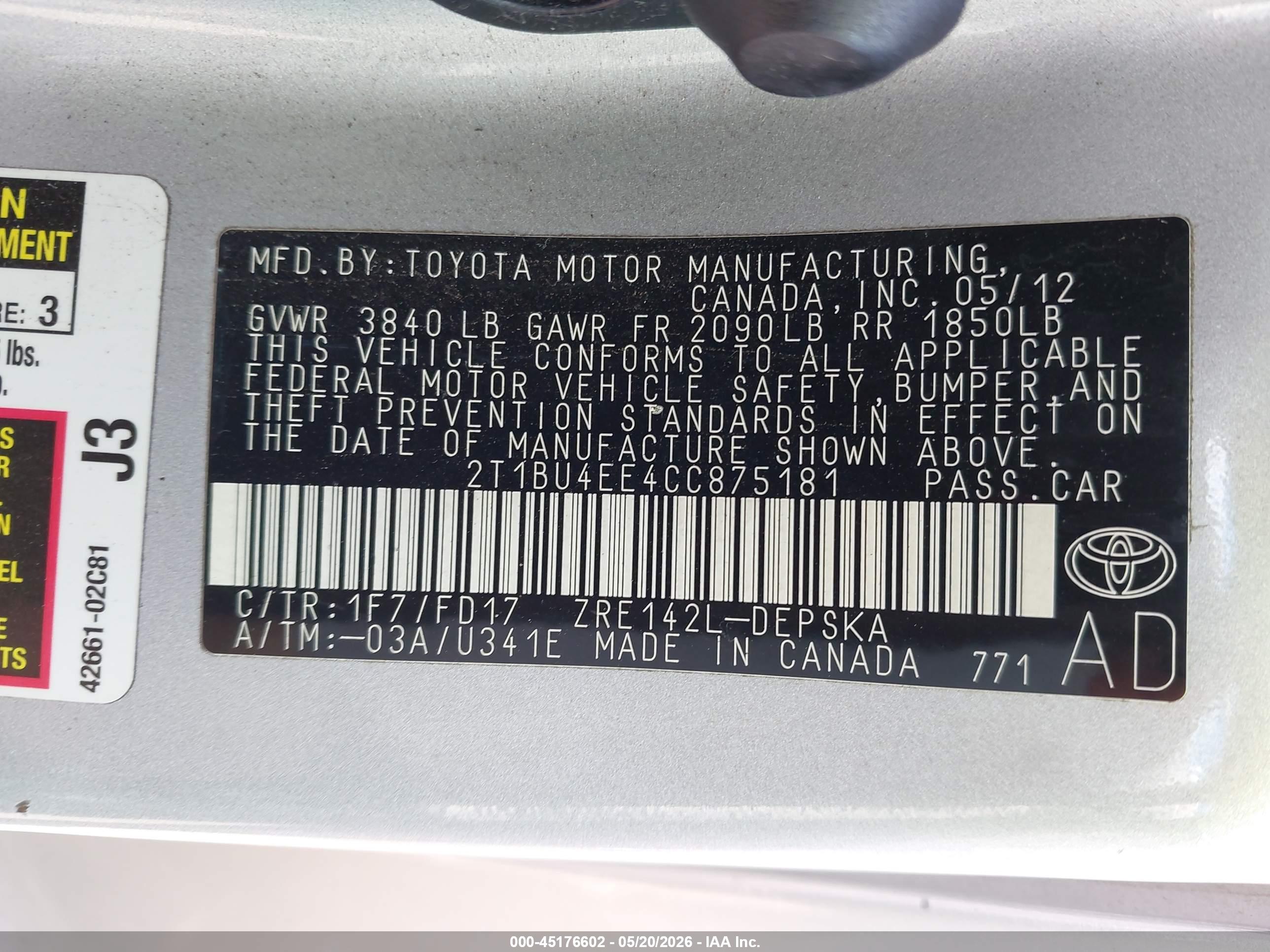 TOYOTA COROLLA image 9