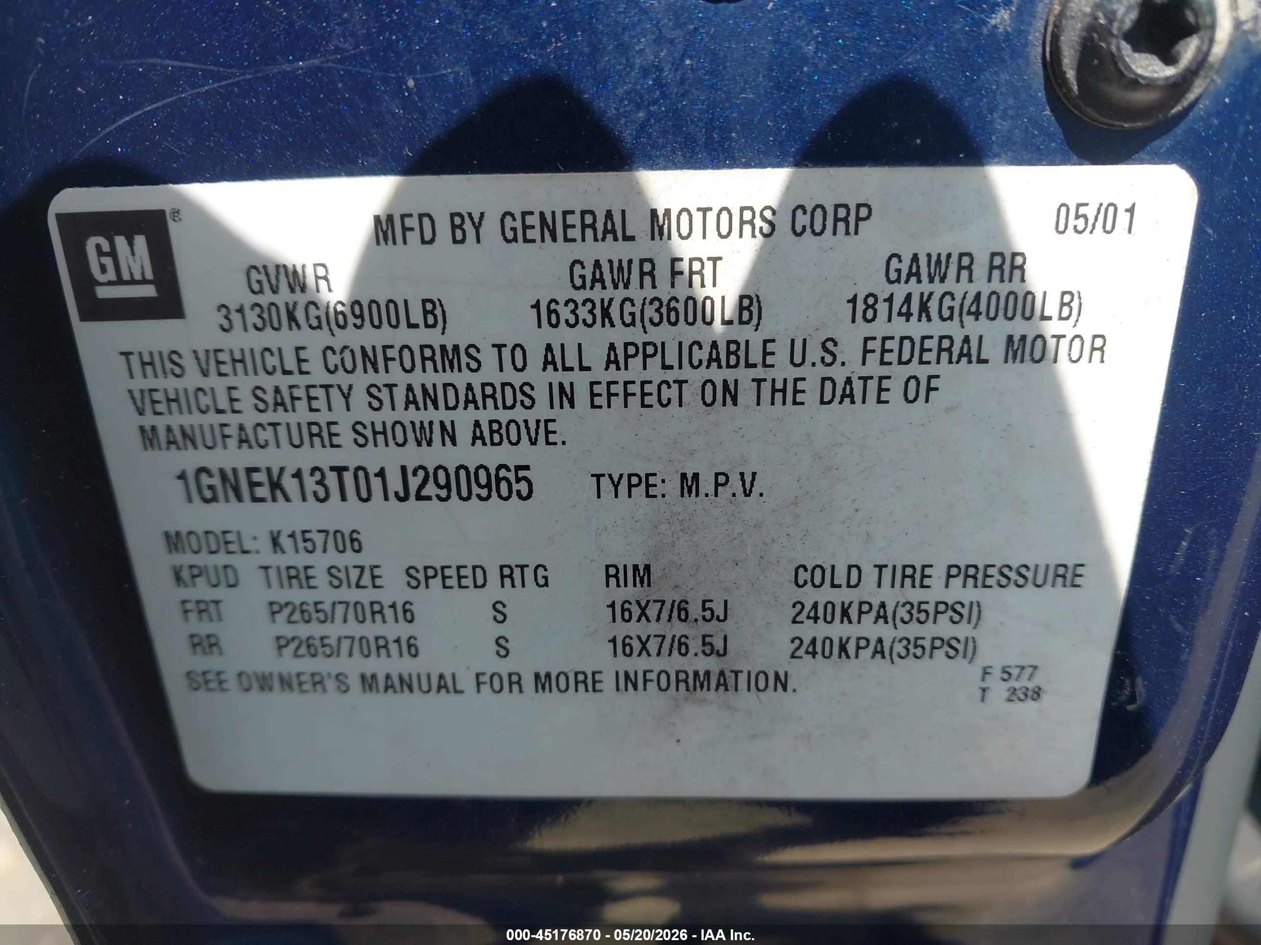 CHEVROLET TAHOE image 9