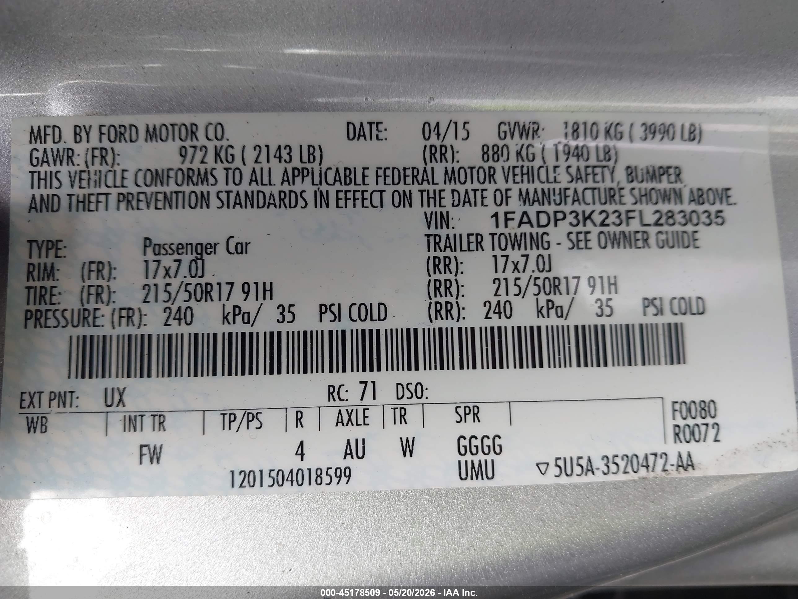 FORD FOCUS image 9
