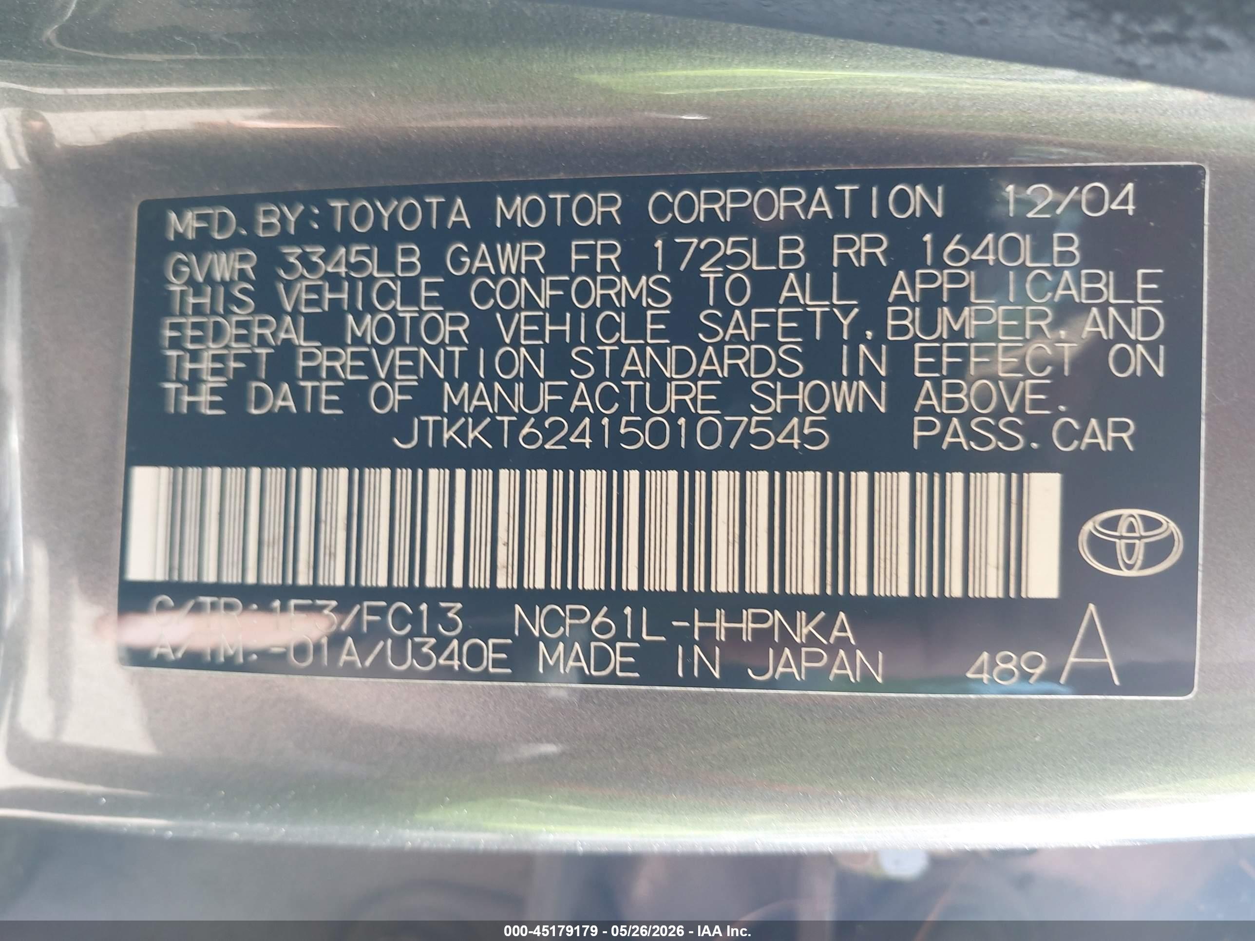 SCION XA image 9