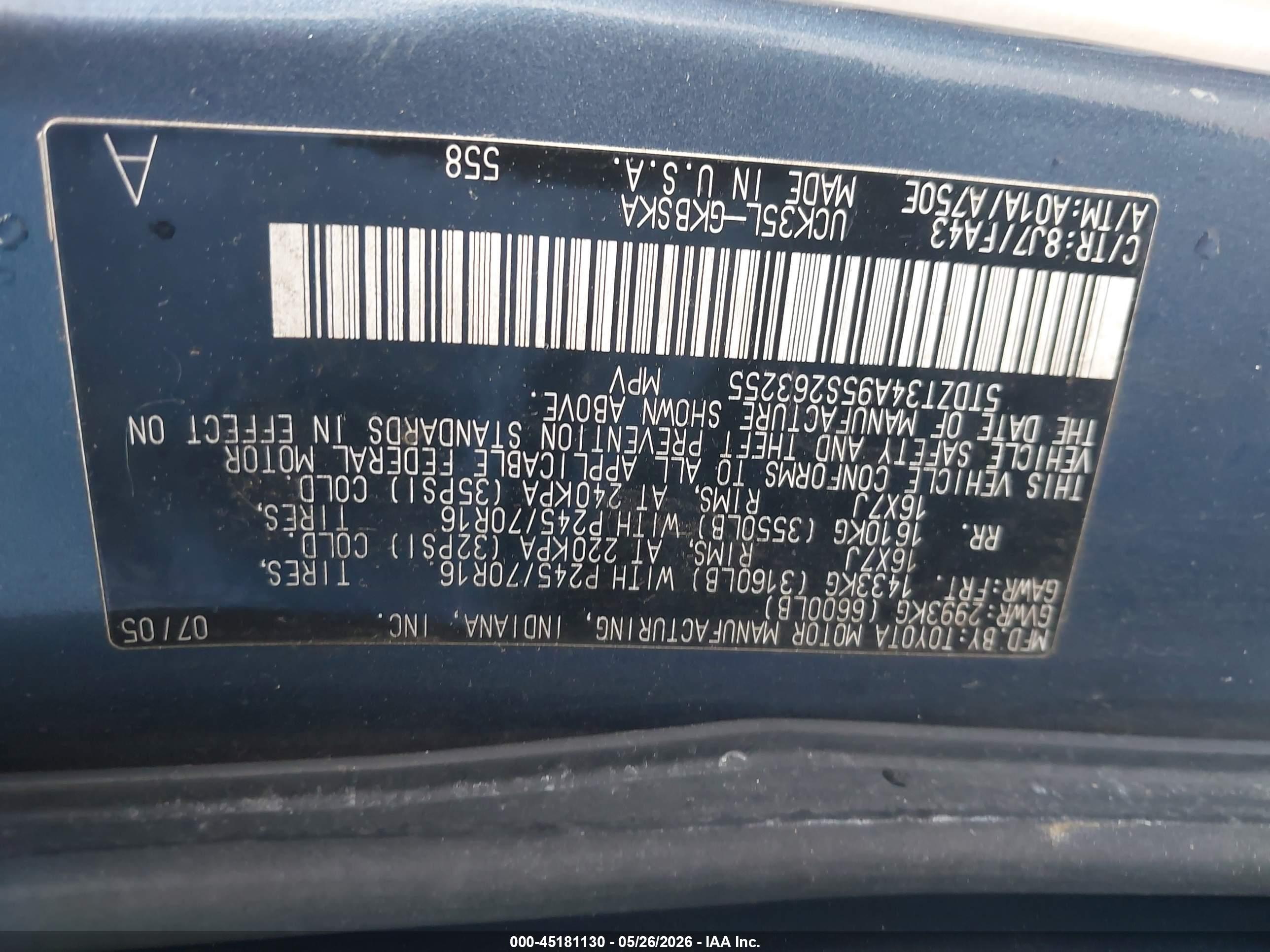 TOYOTA SEQUOIA image 9
