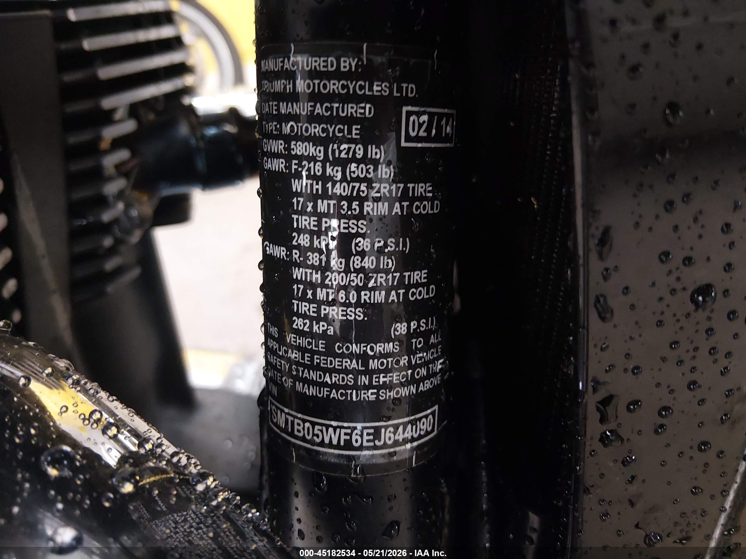 TRIUMPH MOTORCYCLE image 10