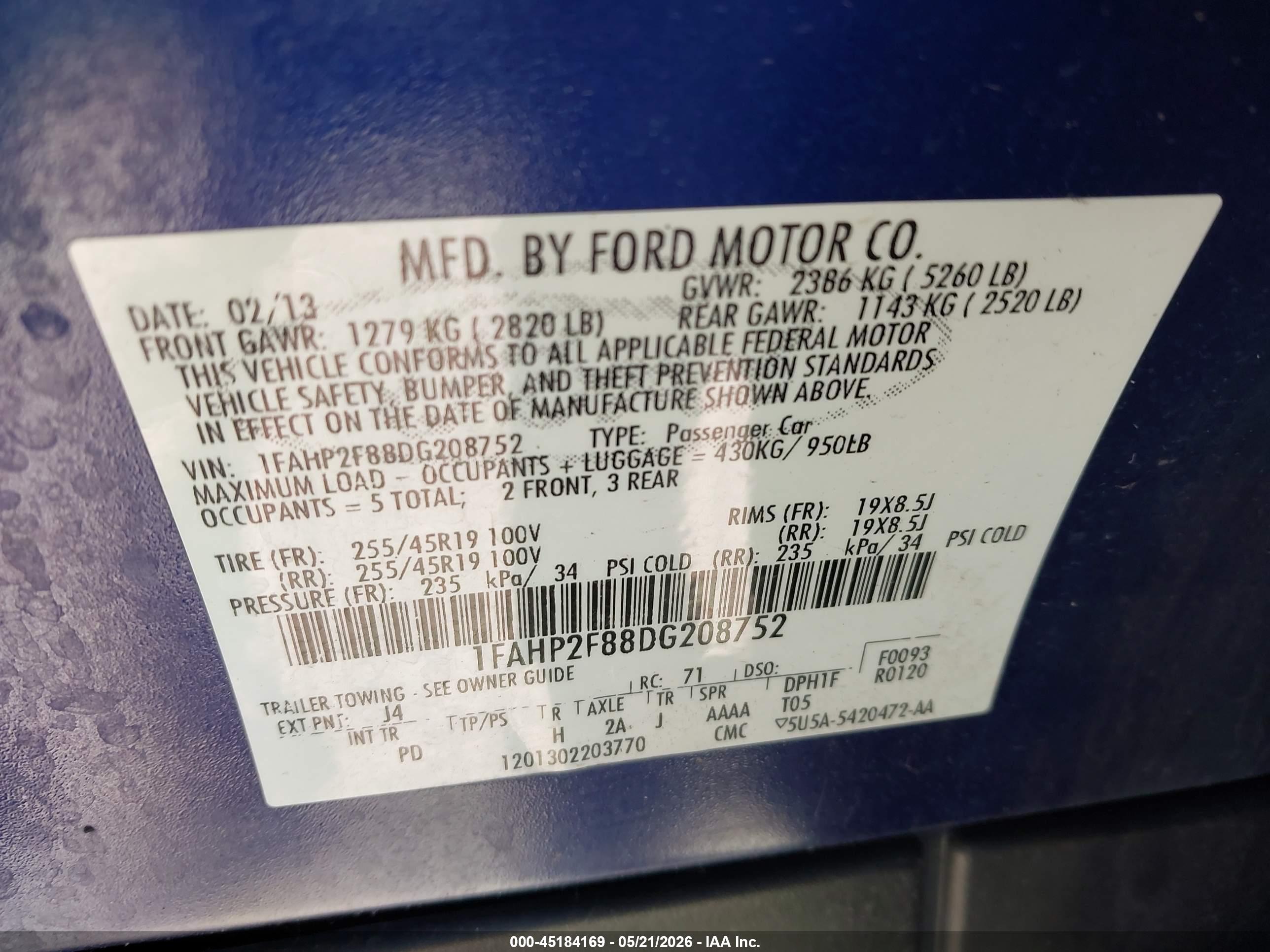FORD TAURUS image 9