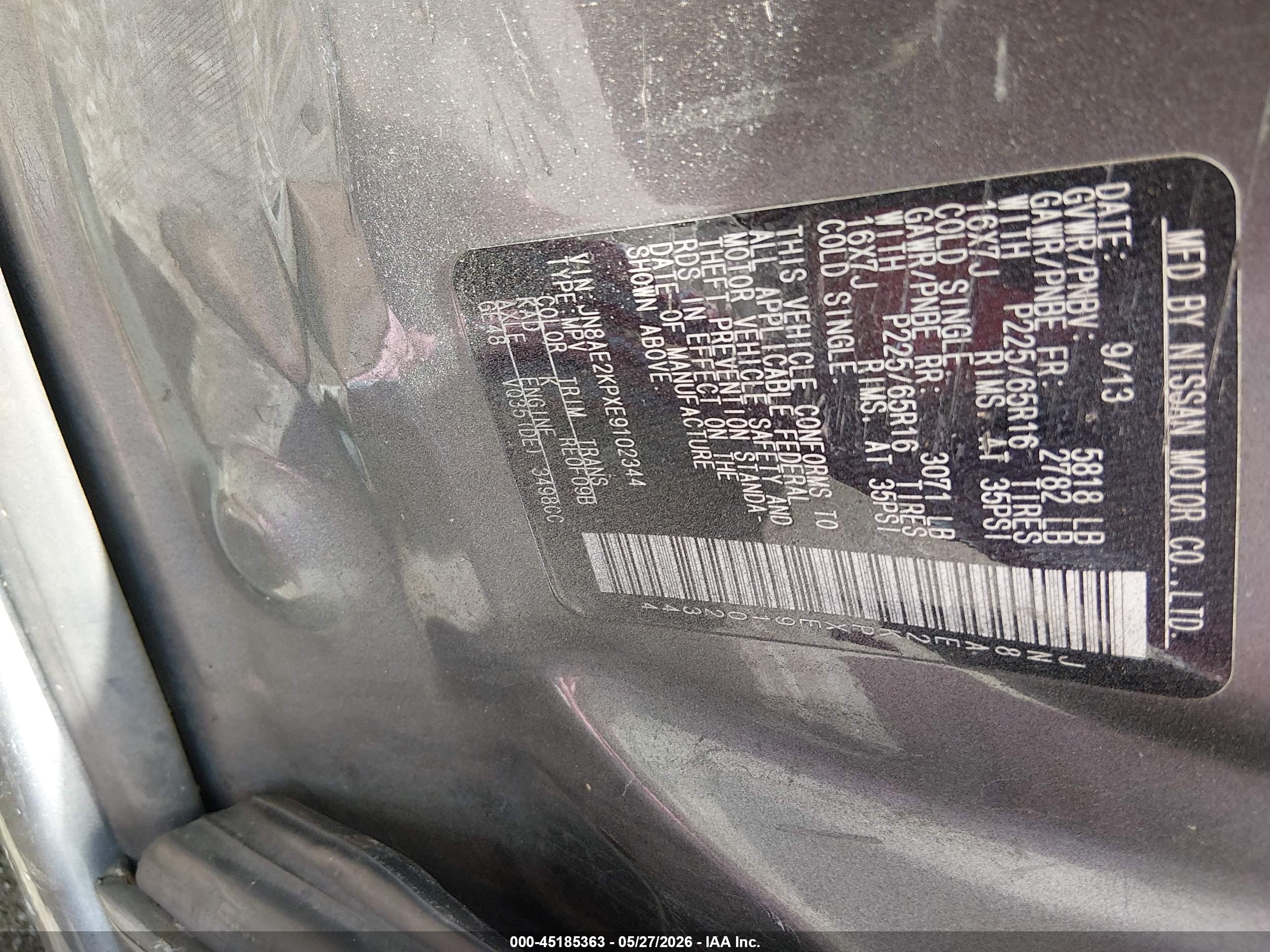 NISSAN QUEST image 9