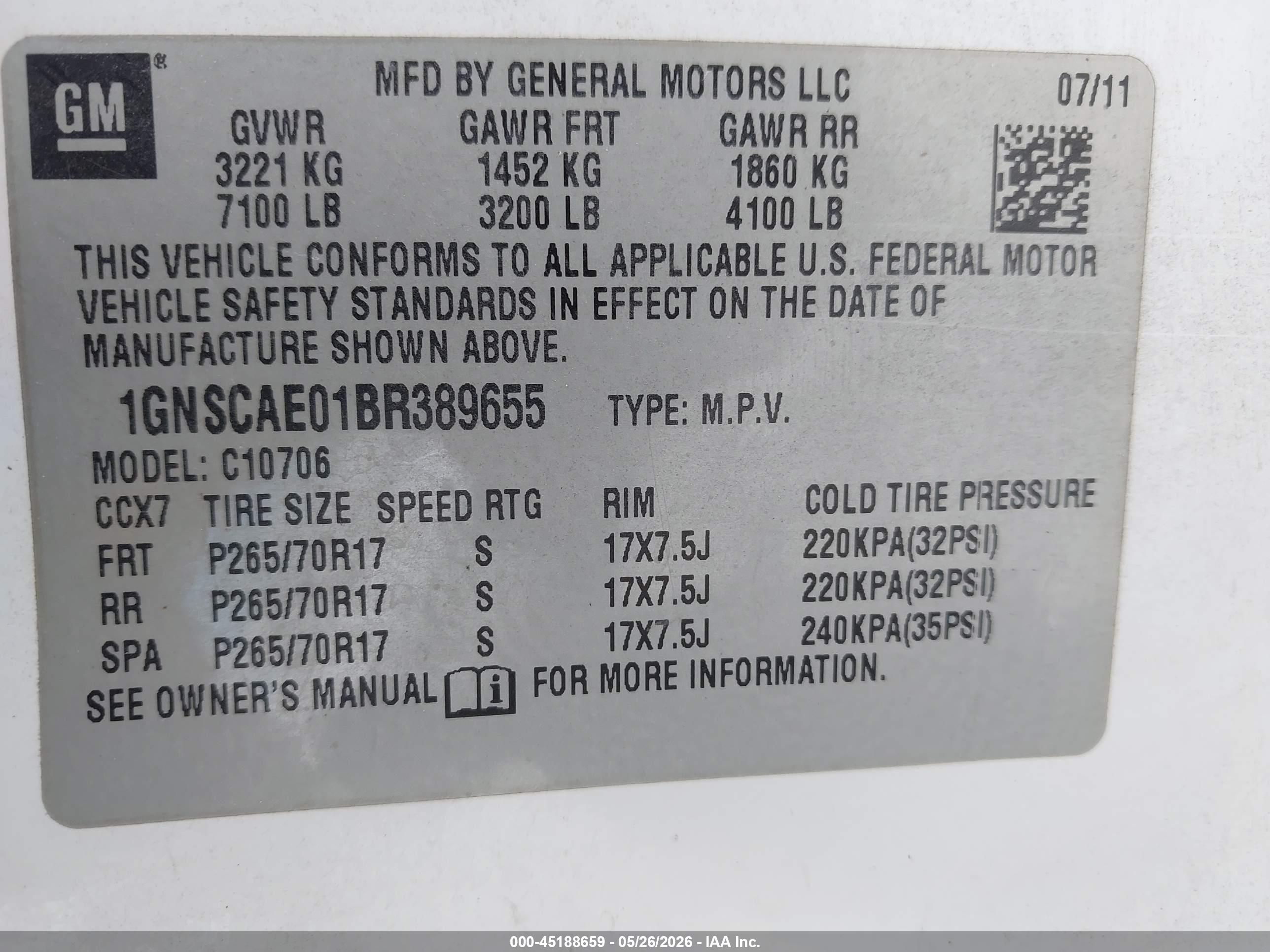 CHEVROLET TAHOE image 9