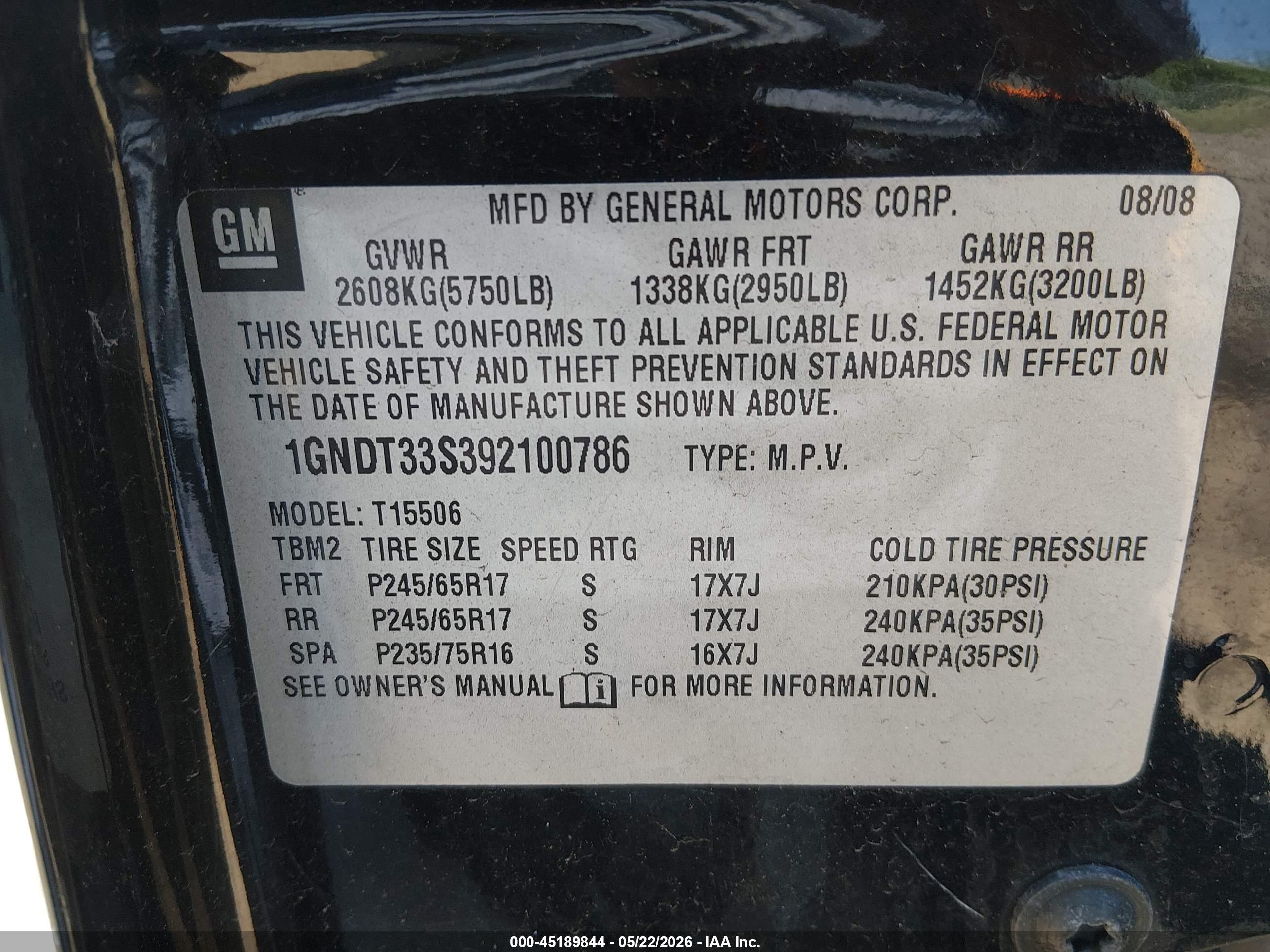 CHEVROLET TRAILBLAZER image 9