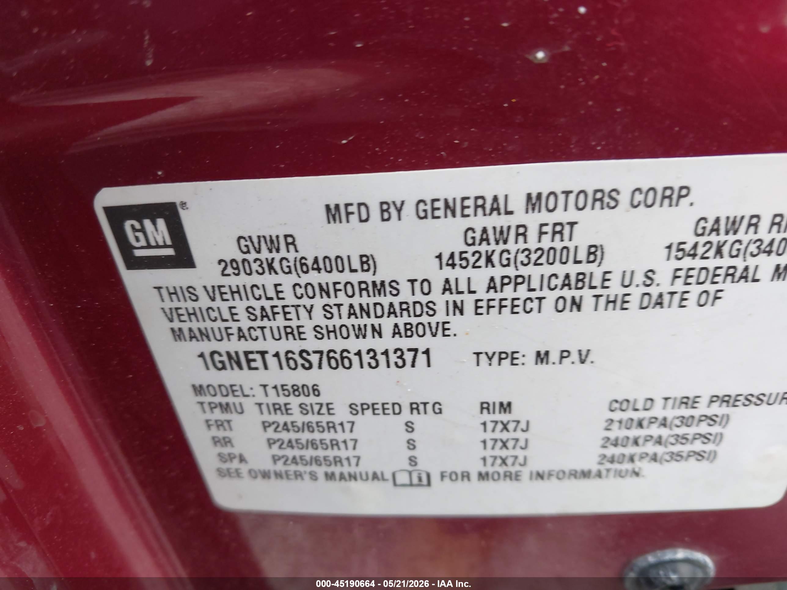 CHEVROLET TRAILBLAZER image 9