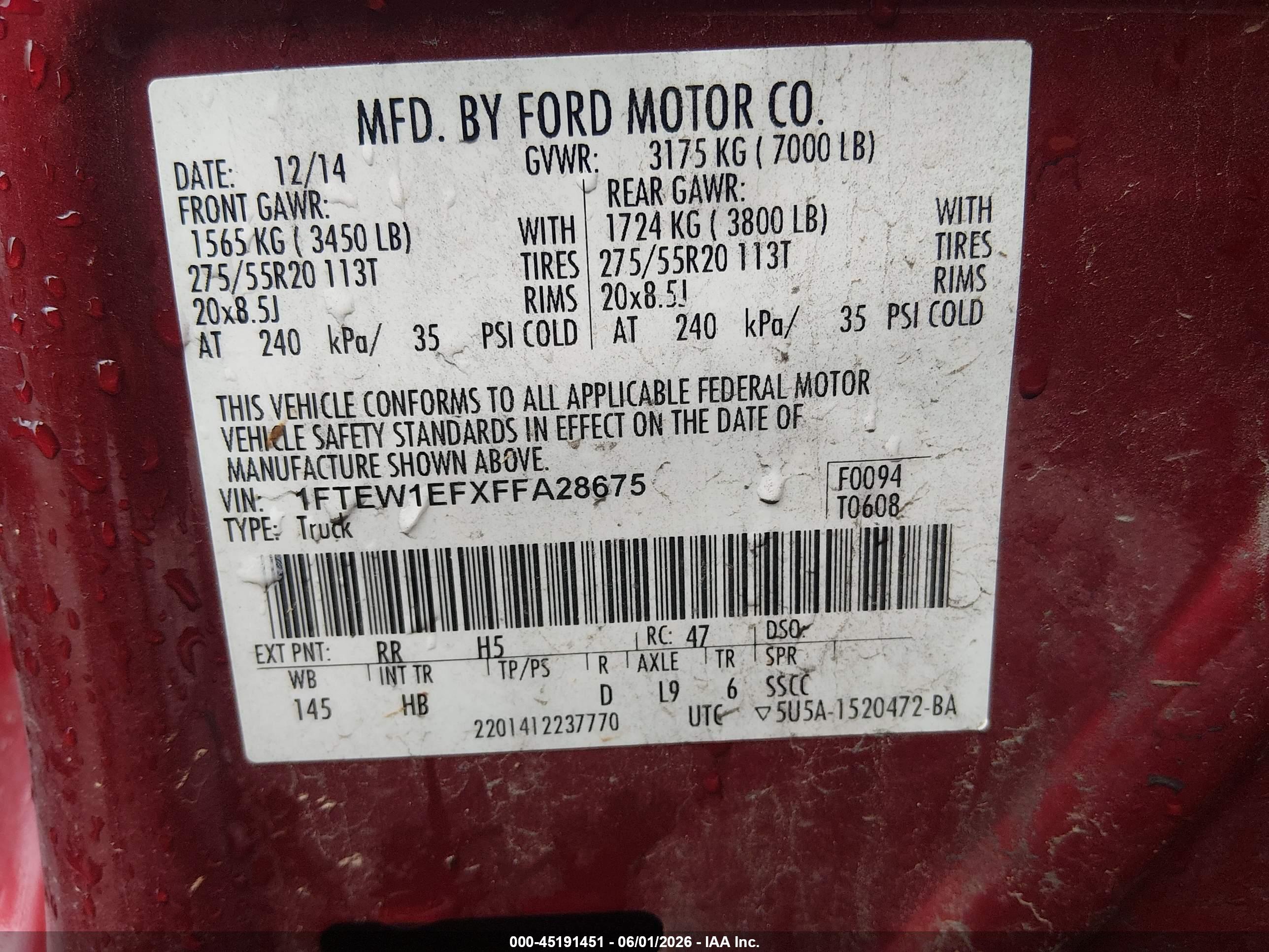FORD F-150 image 9