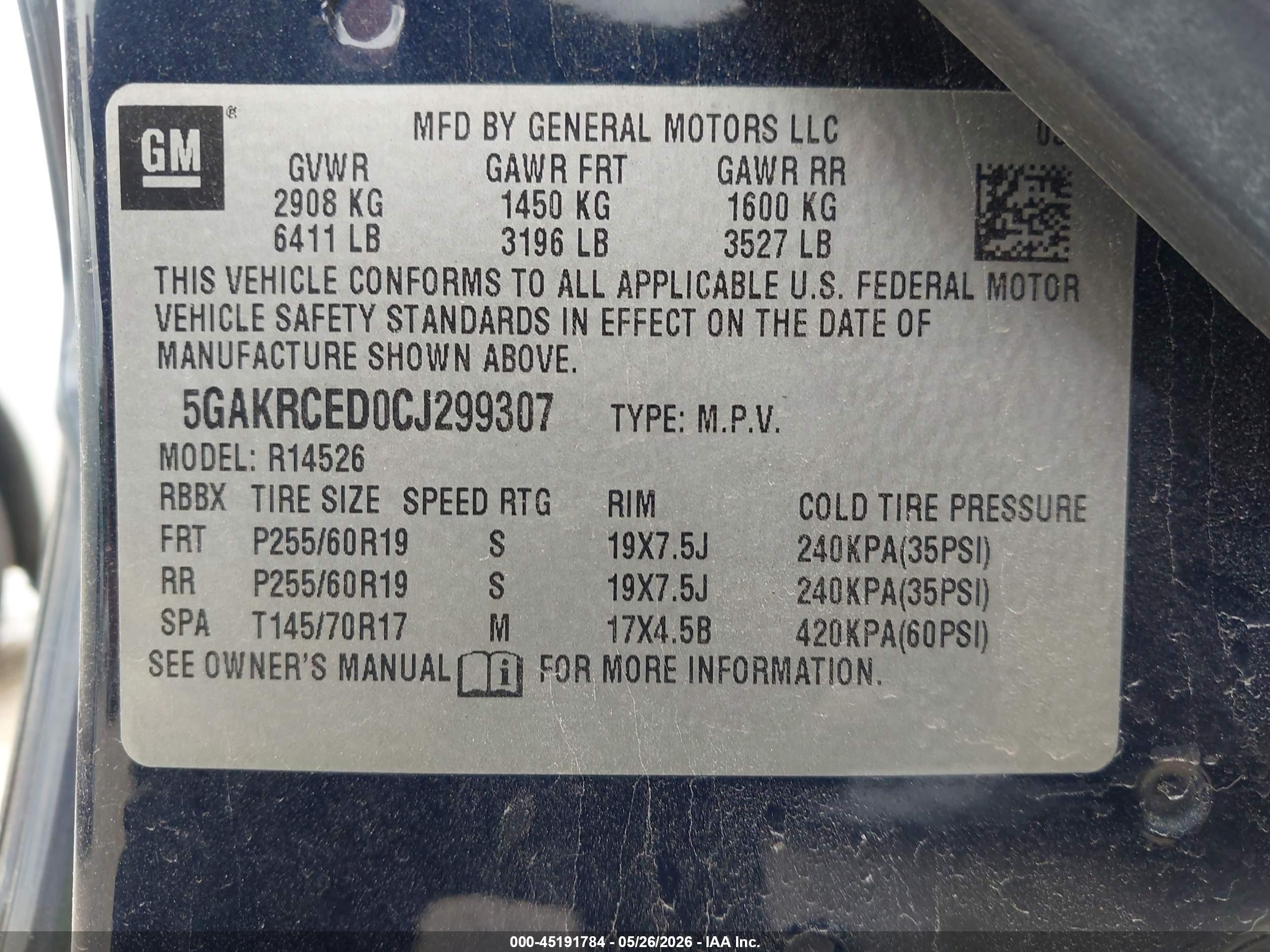 BUICK ENCLAVE image 9