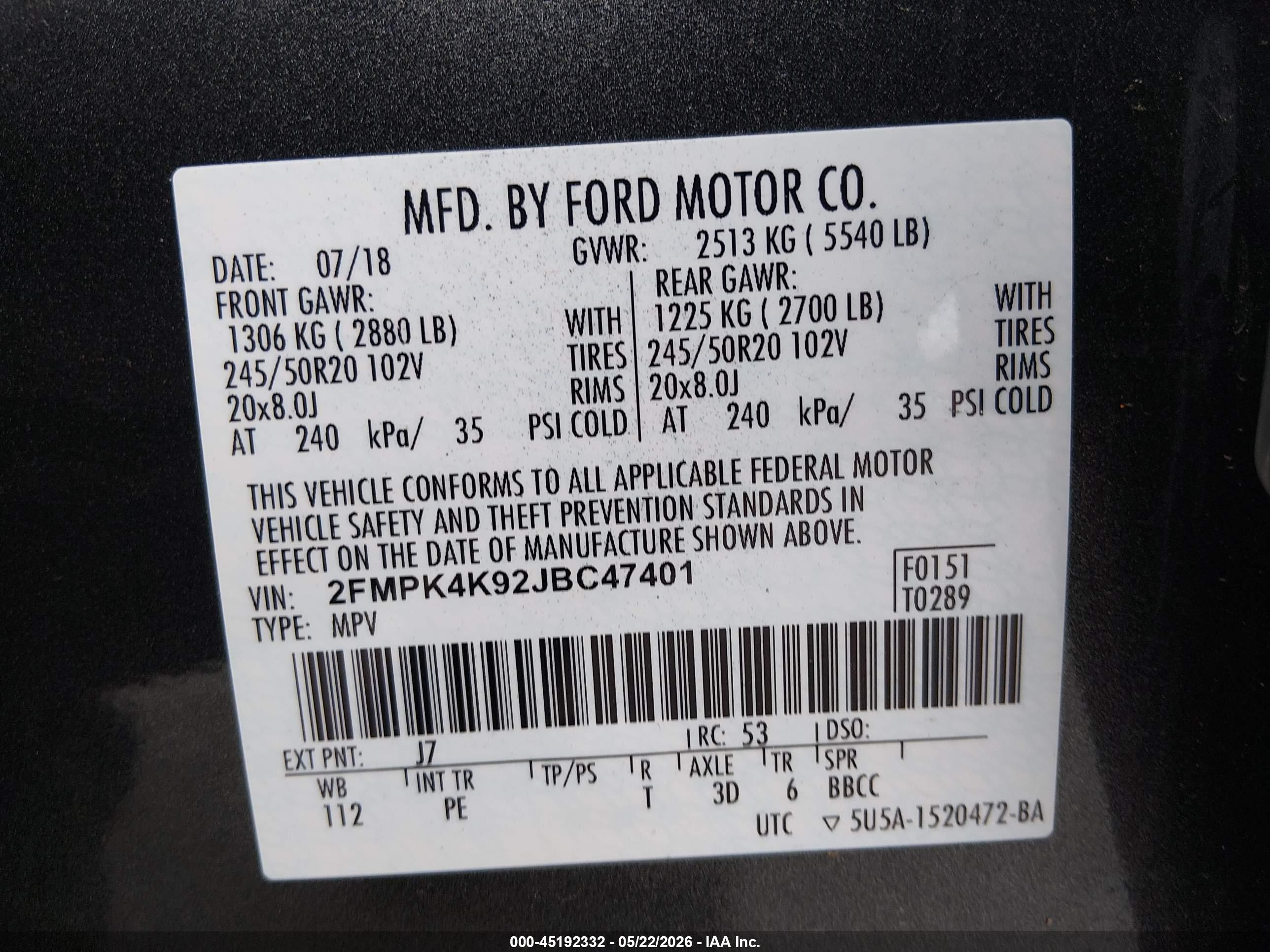 FORD EDGE image 9