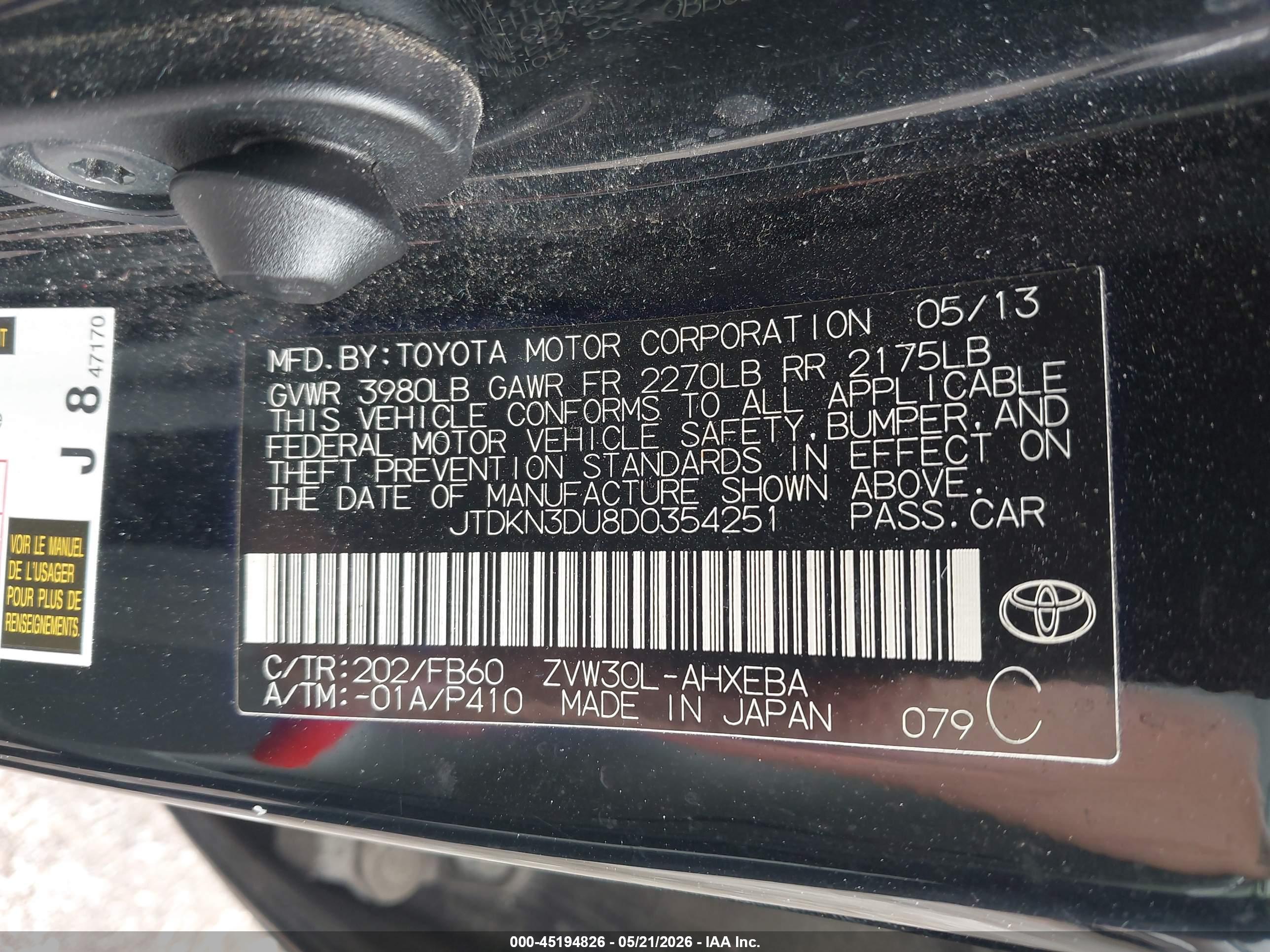 TOYOTA PRIUS image 9