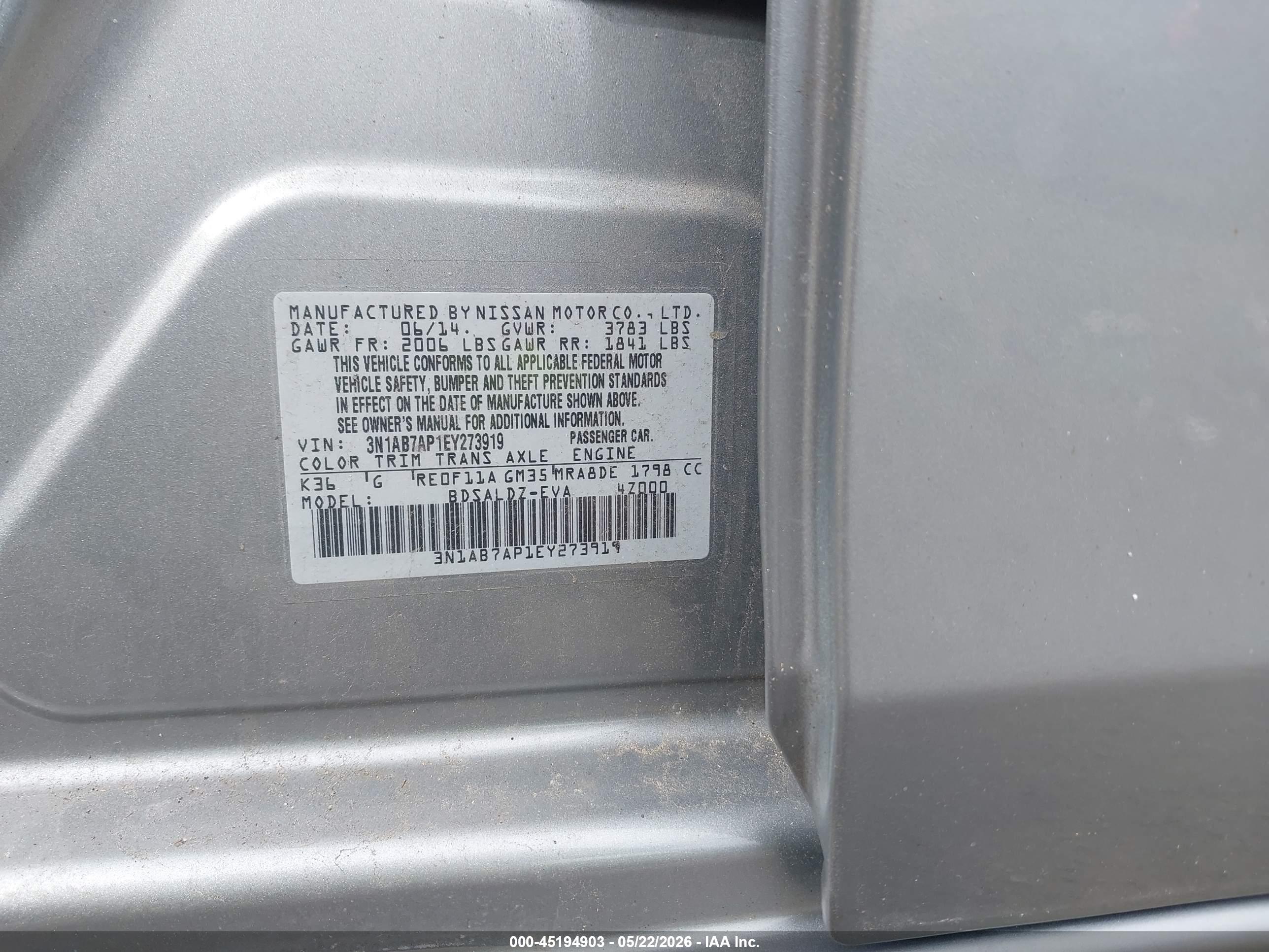 NISSAN SENTRA image 9