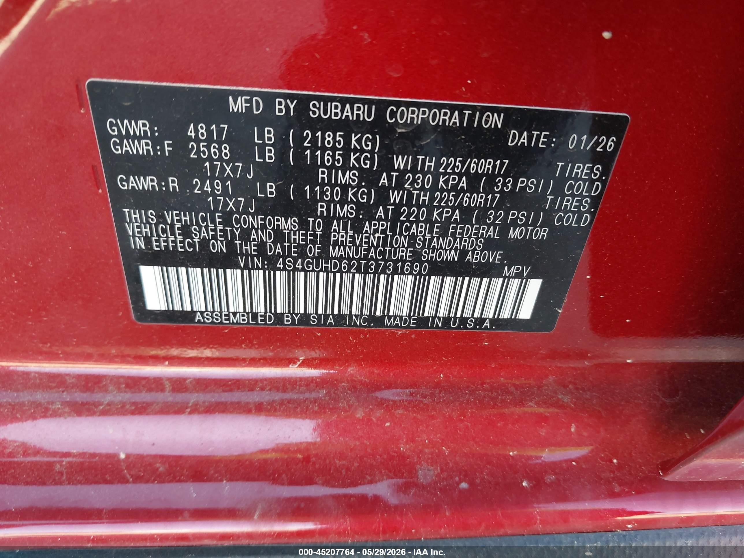 SUBARU CROSSTREK image 9