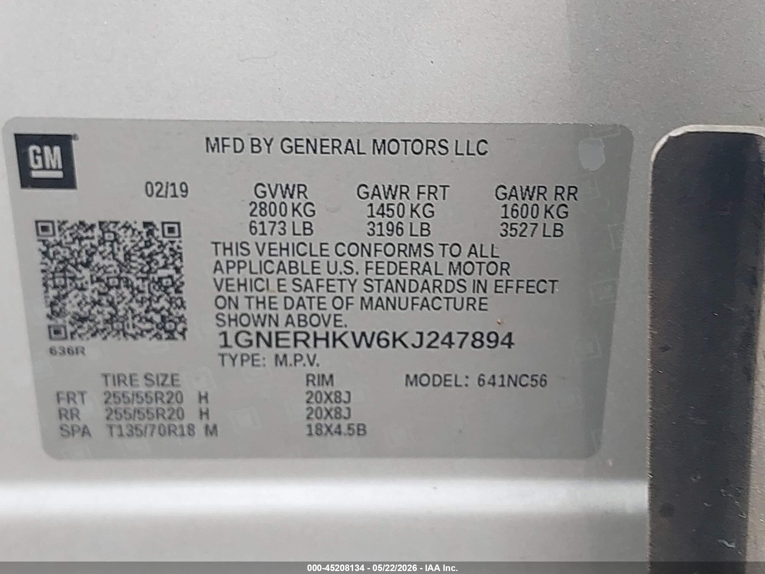 CHEVROLET TRAVERSE image 9