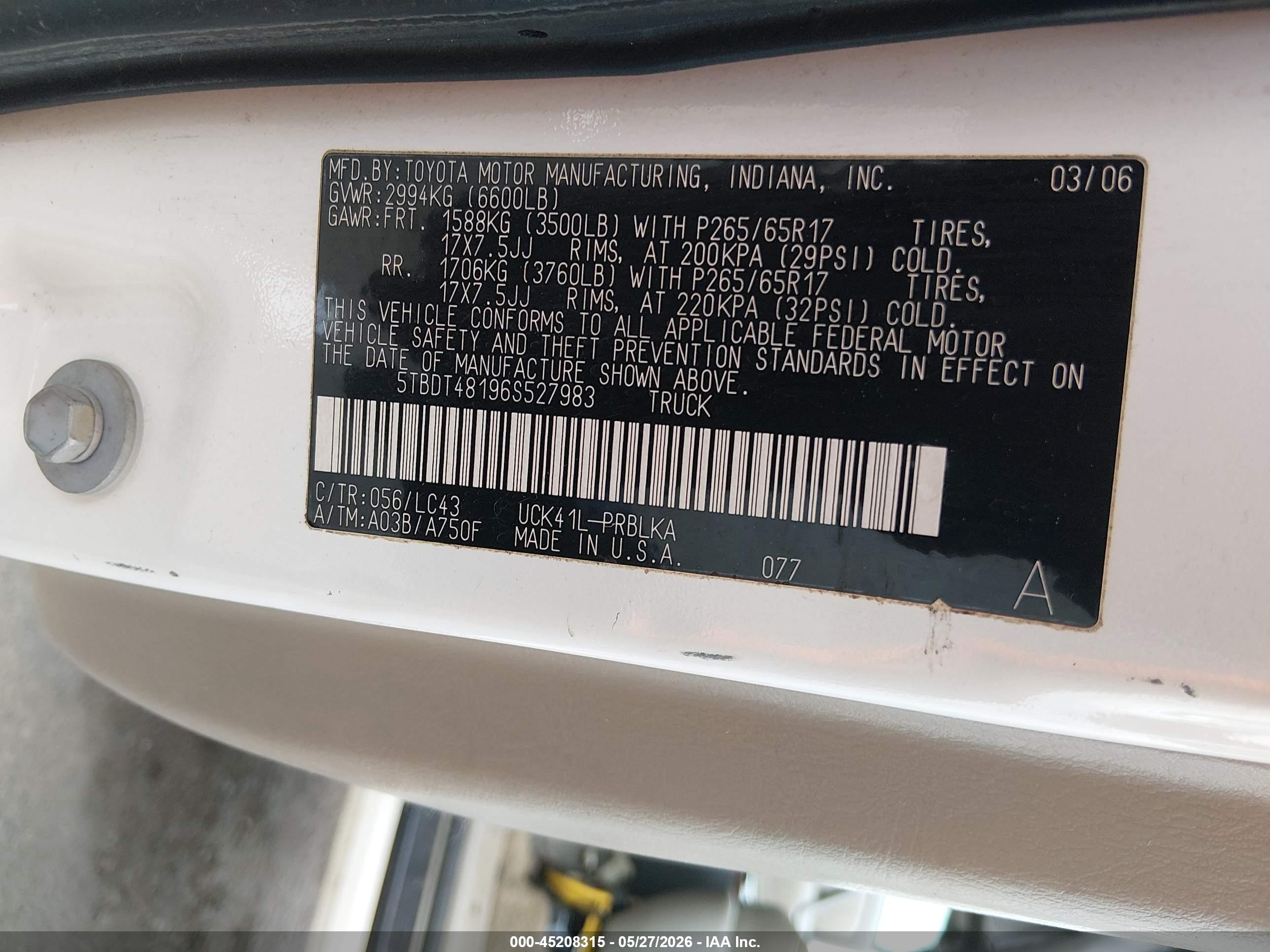 TOYOTA TUNDRA image 9