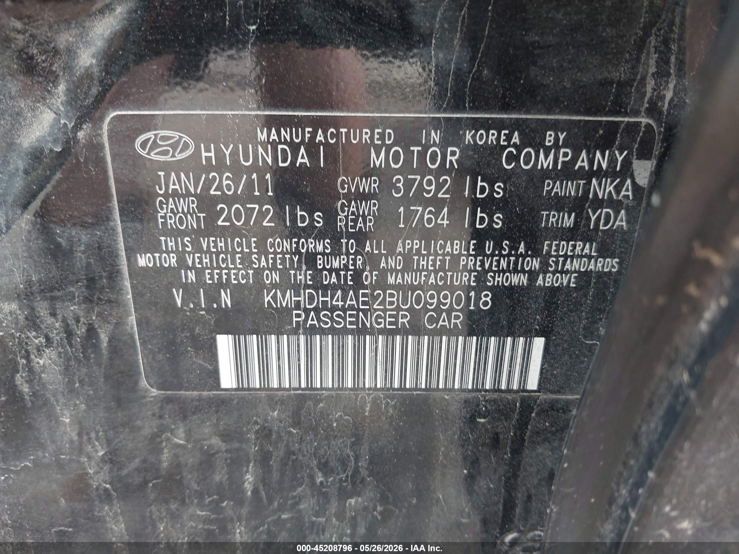 HYUNDAI ELANTRA image 9