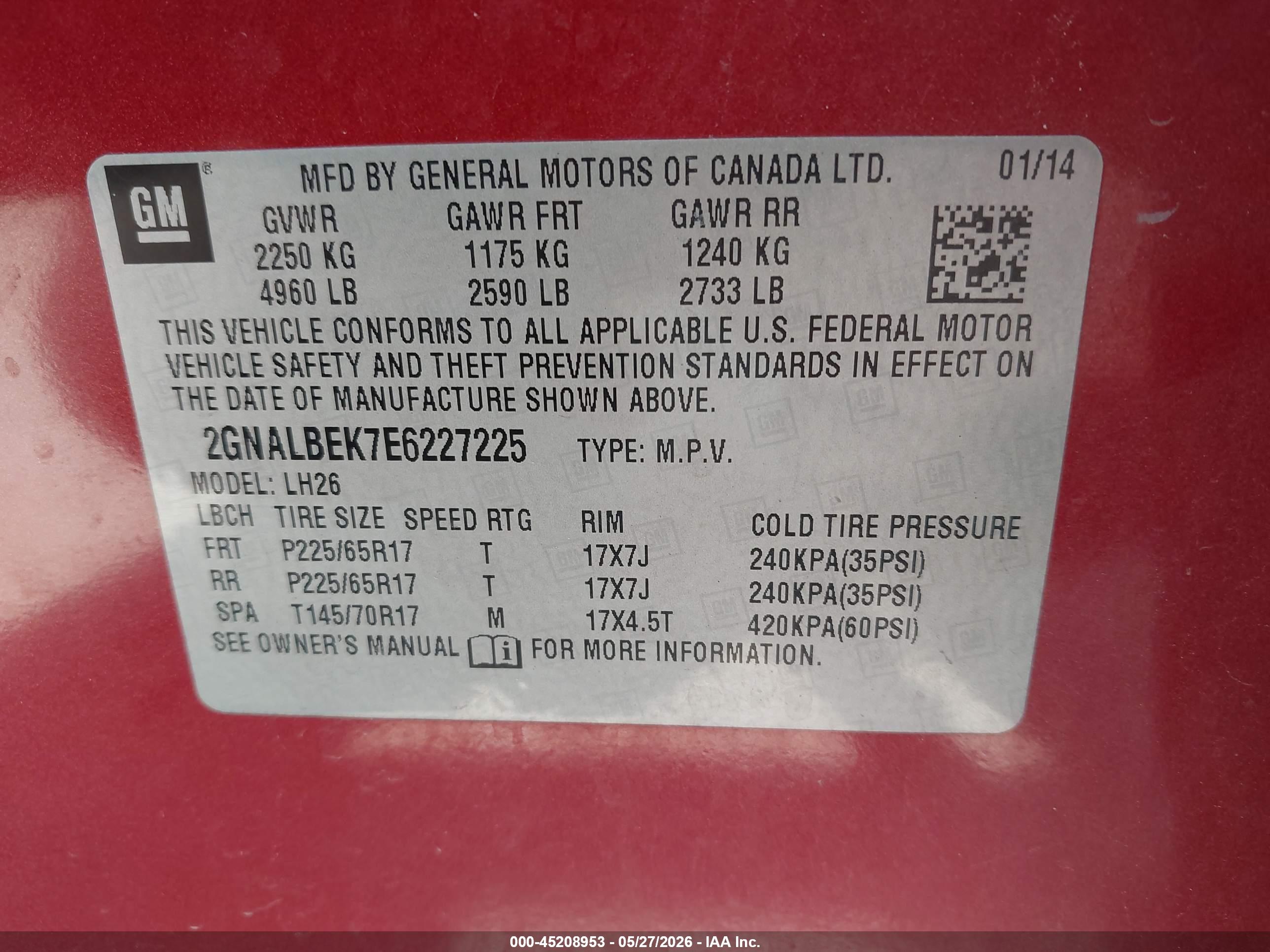 CHEVROLET EQUINOX image 9