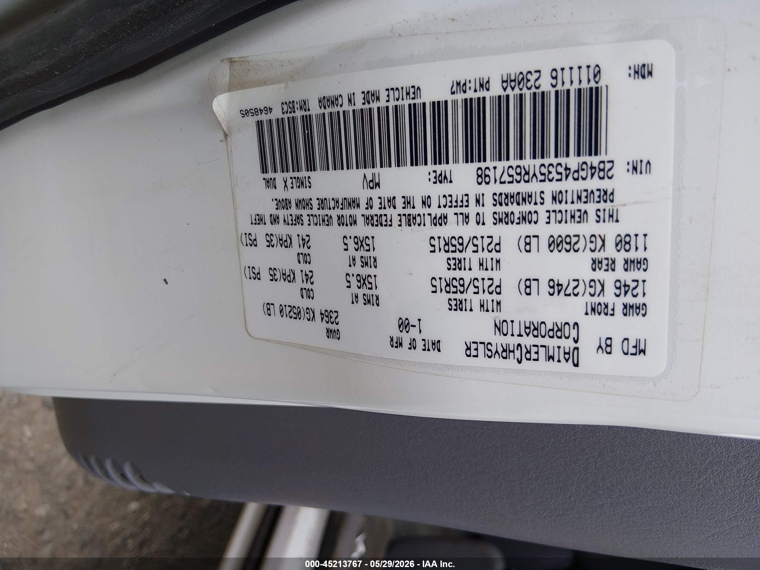 DODGE CARAVAN image 9