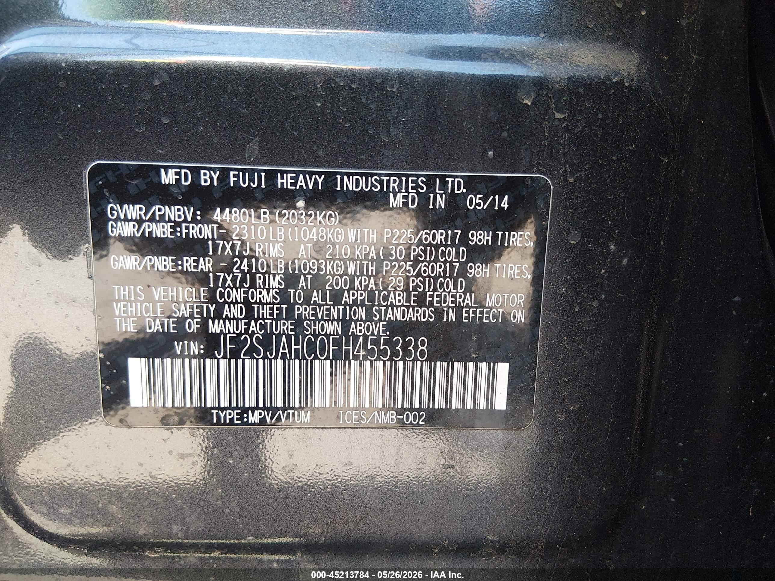 SUBARU FORESTER image 9